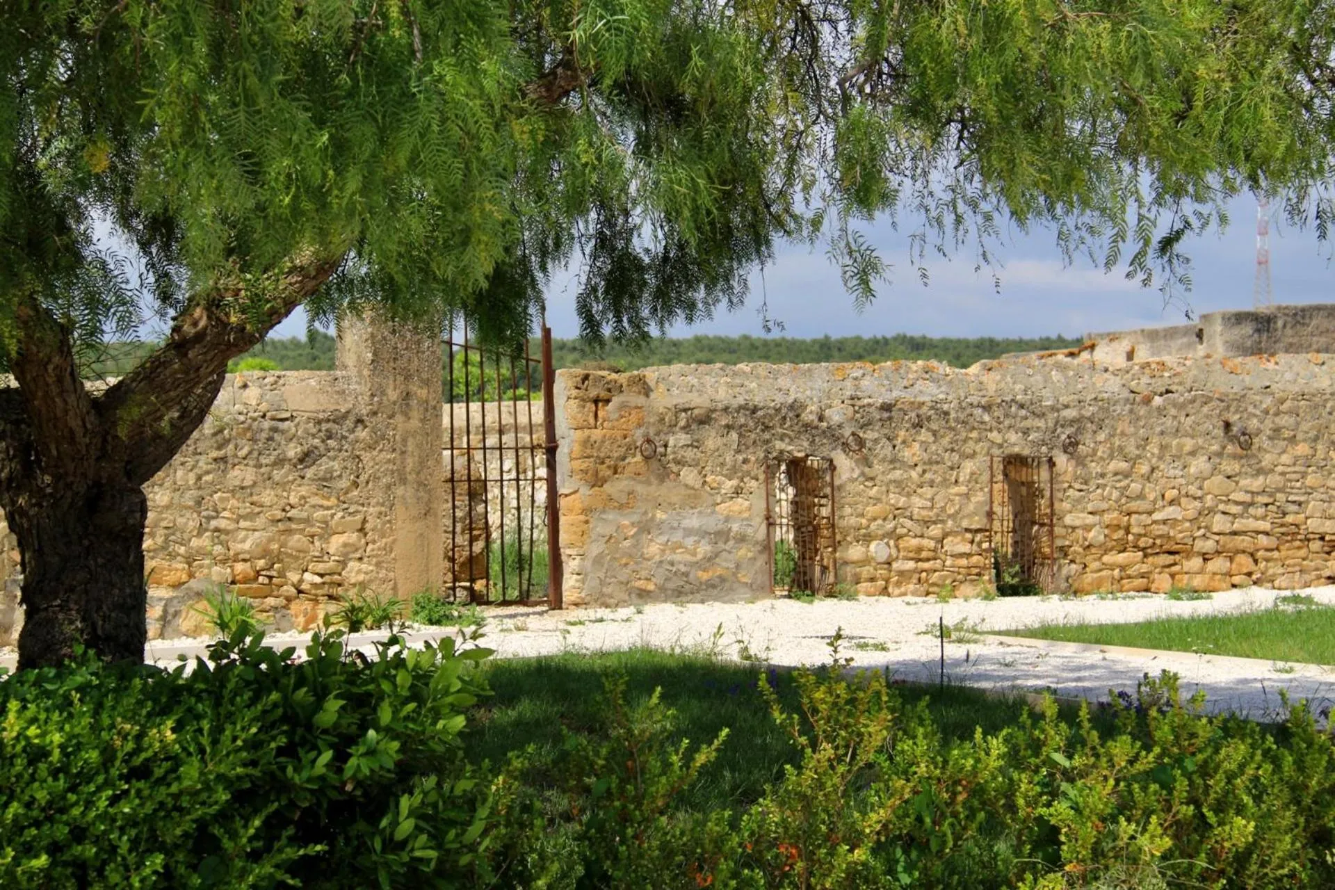 Garden in Masseria del Carboj