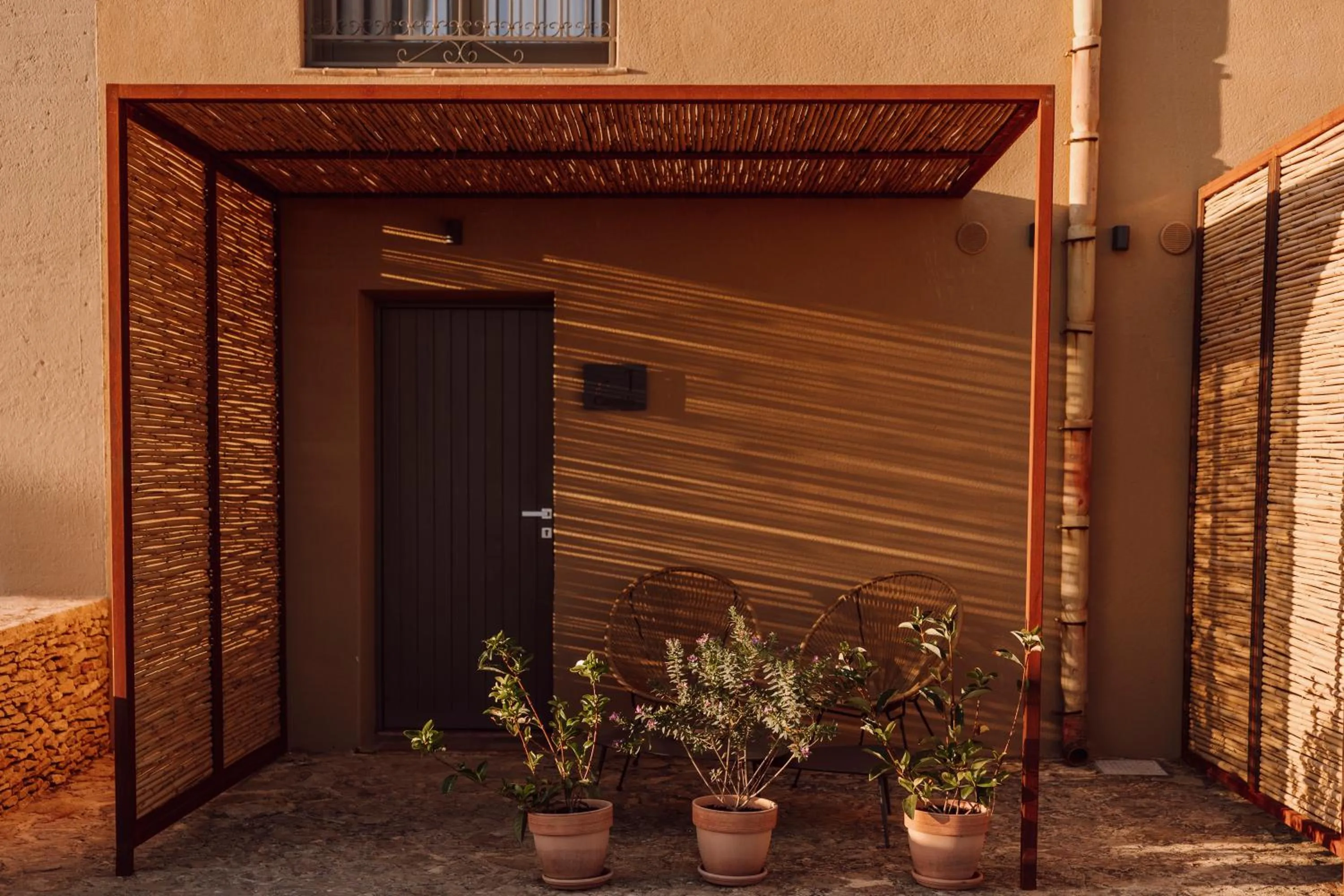 Patio in Masseria del Carboj