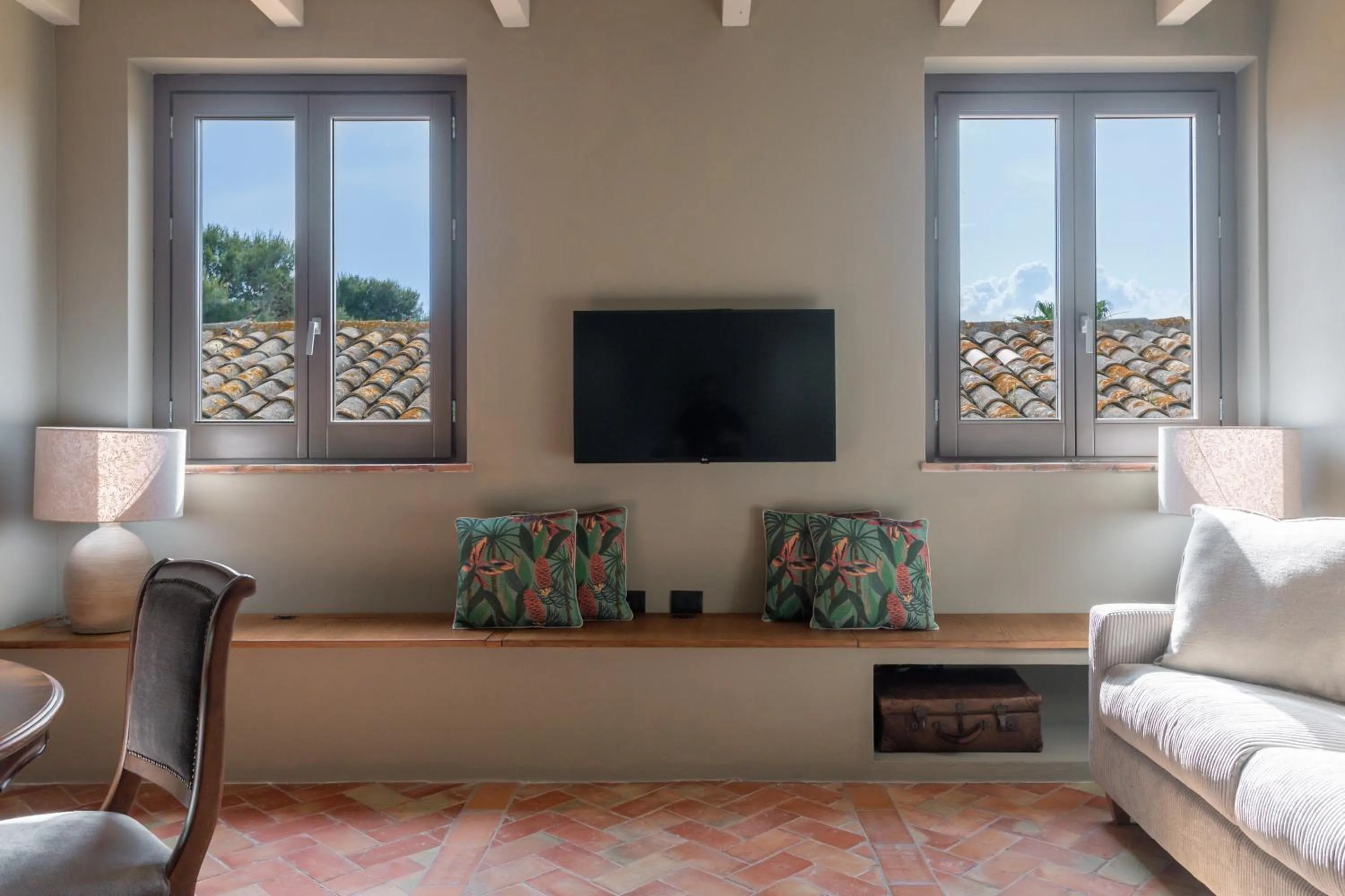 Living room in Masseria del Carboj