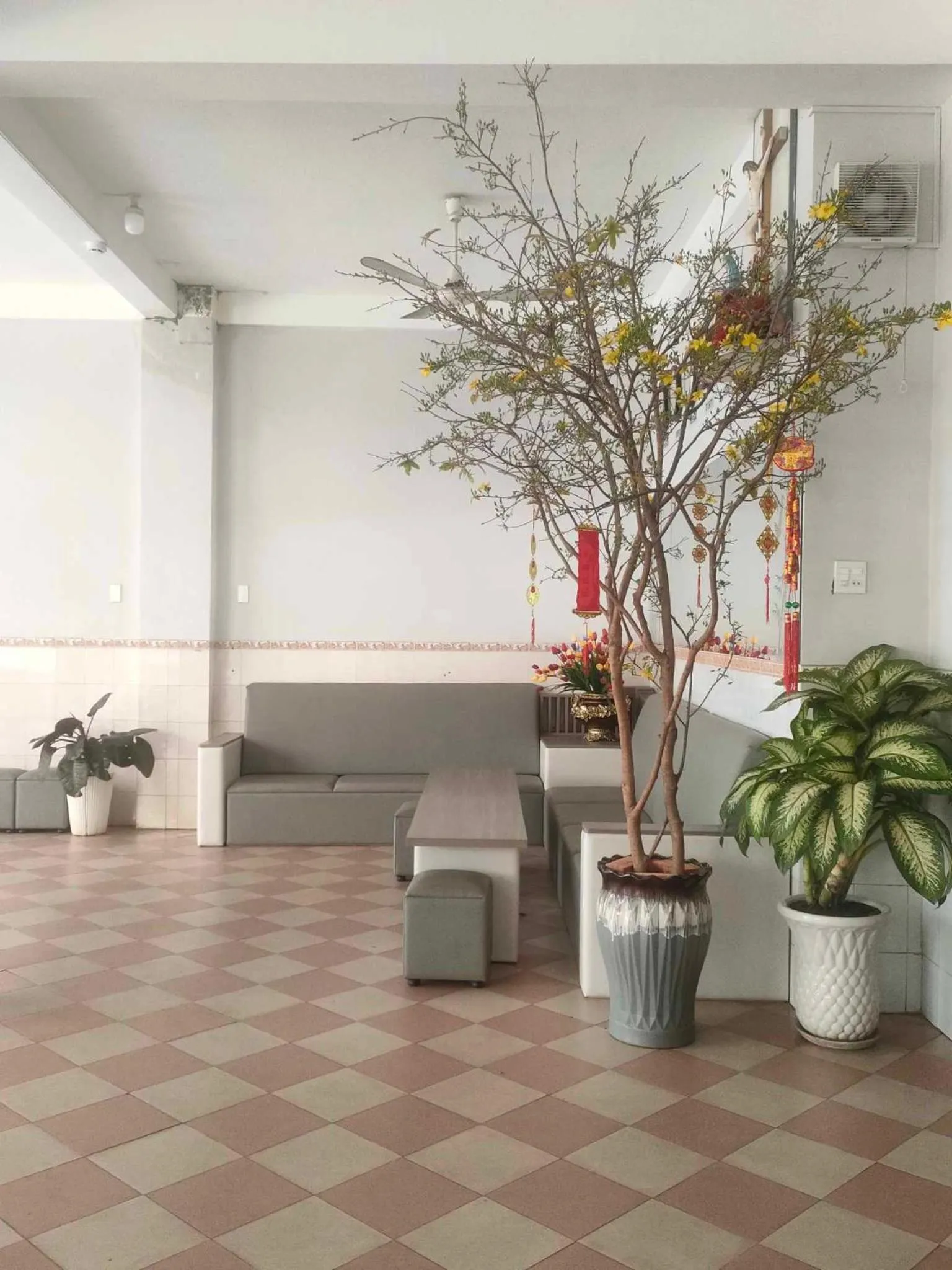 Living room in Thiên Nga Hotel