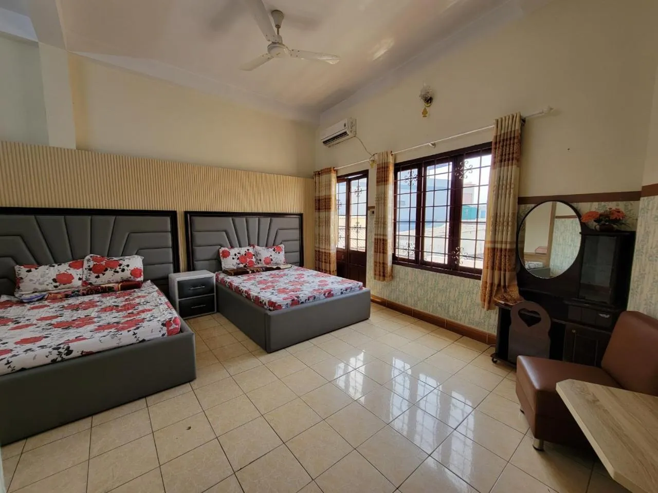 Bed in Thiên Nga Hotel