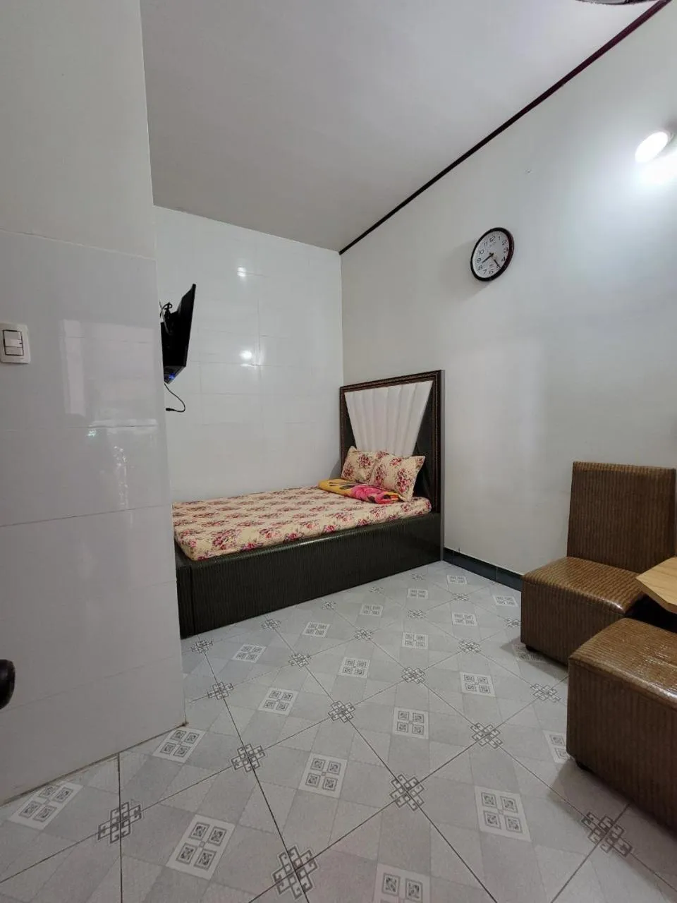 TV and multimedia, Bed in Thiên Nga Hotel