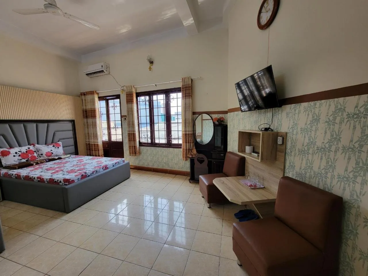 Bed in Thiên Nga Hotel