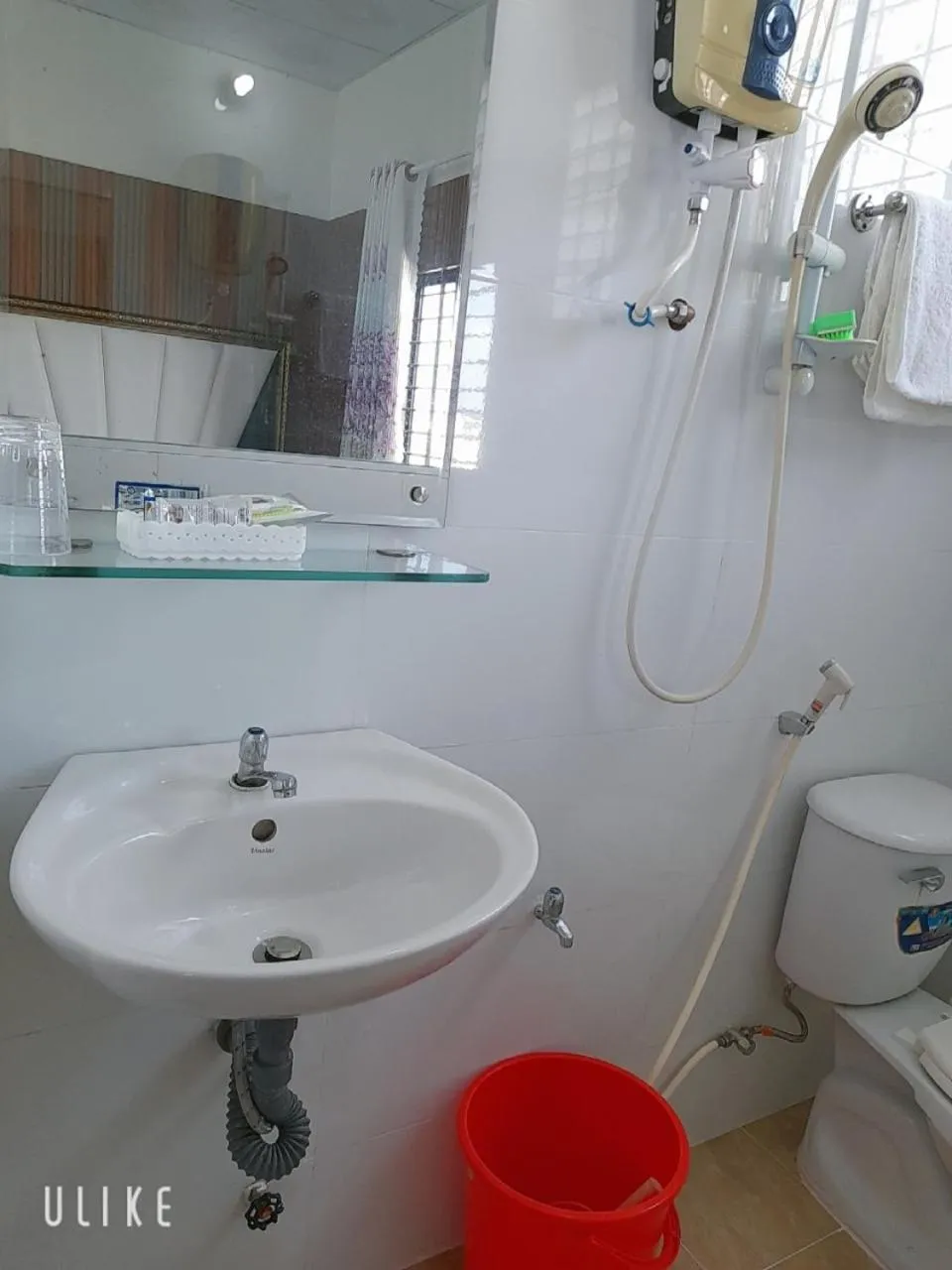 Toilet in Thiên Nga Hotel