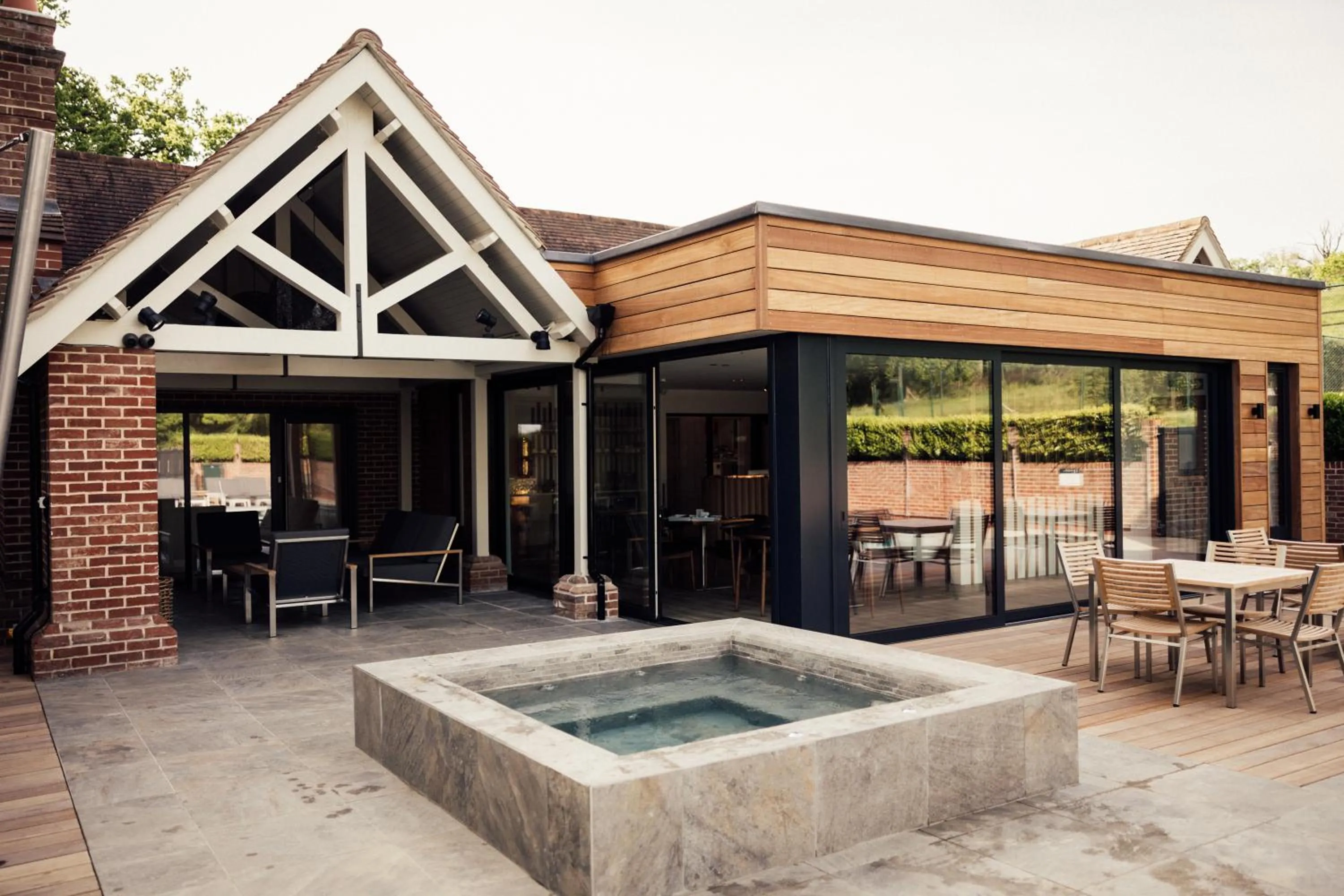 Hot Tub in Talbooth House & Spa