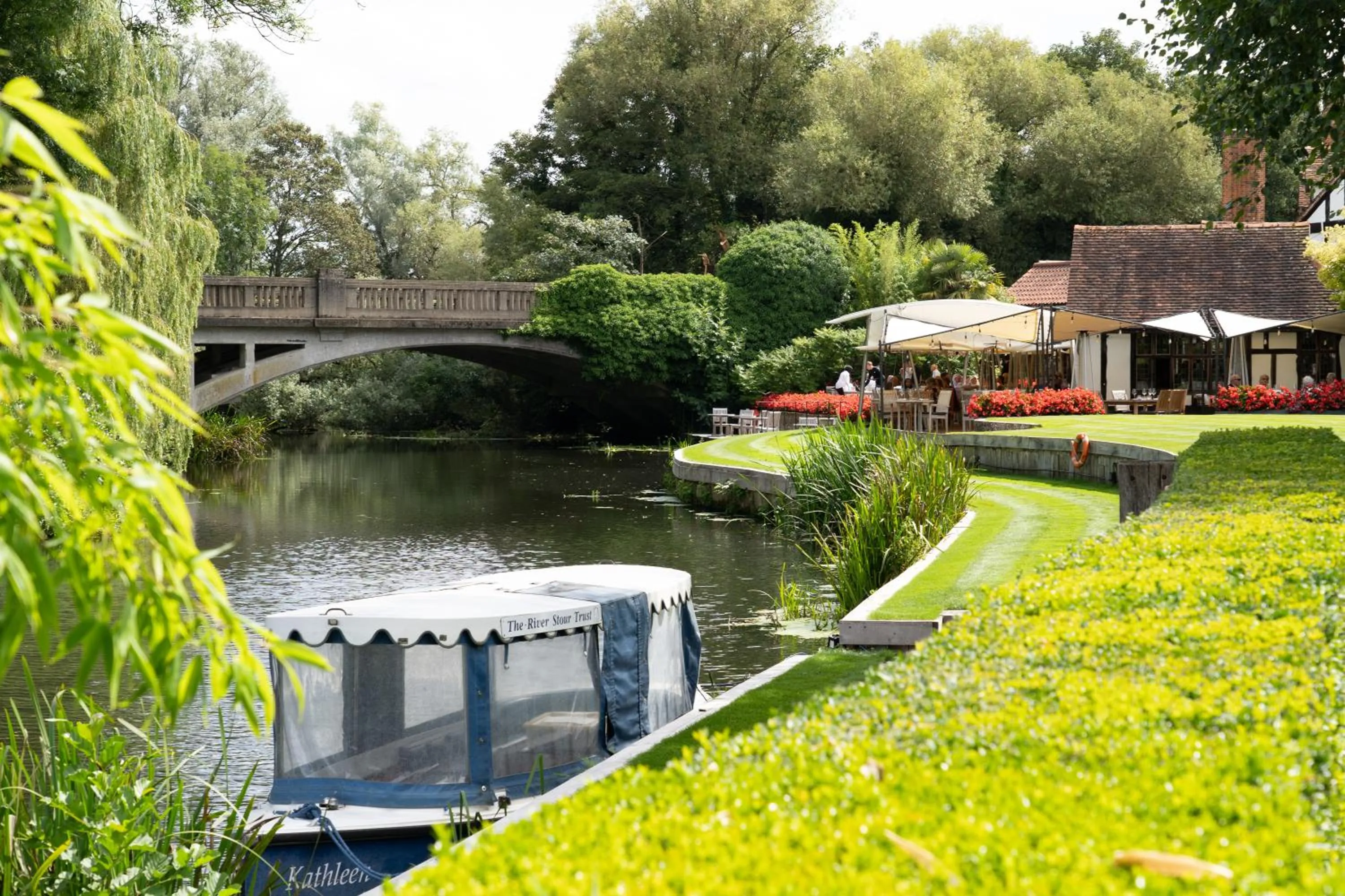Garden in Talbooth House & Spa