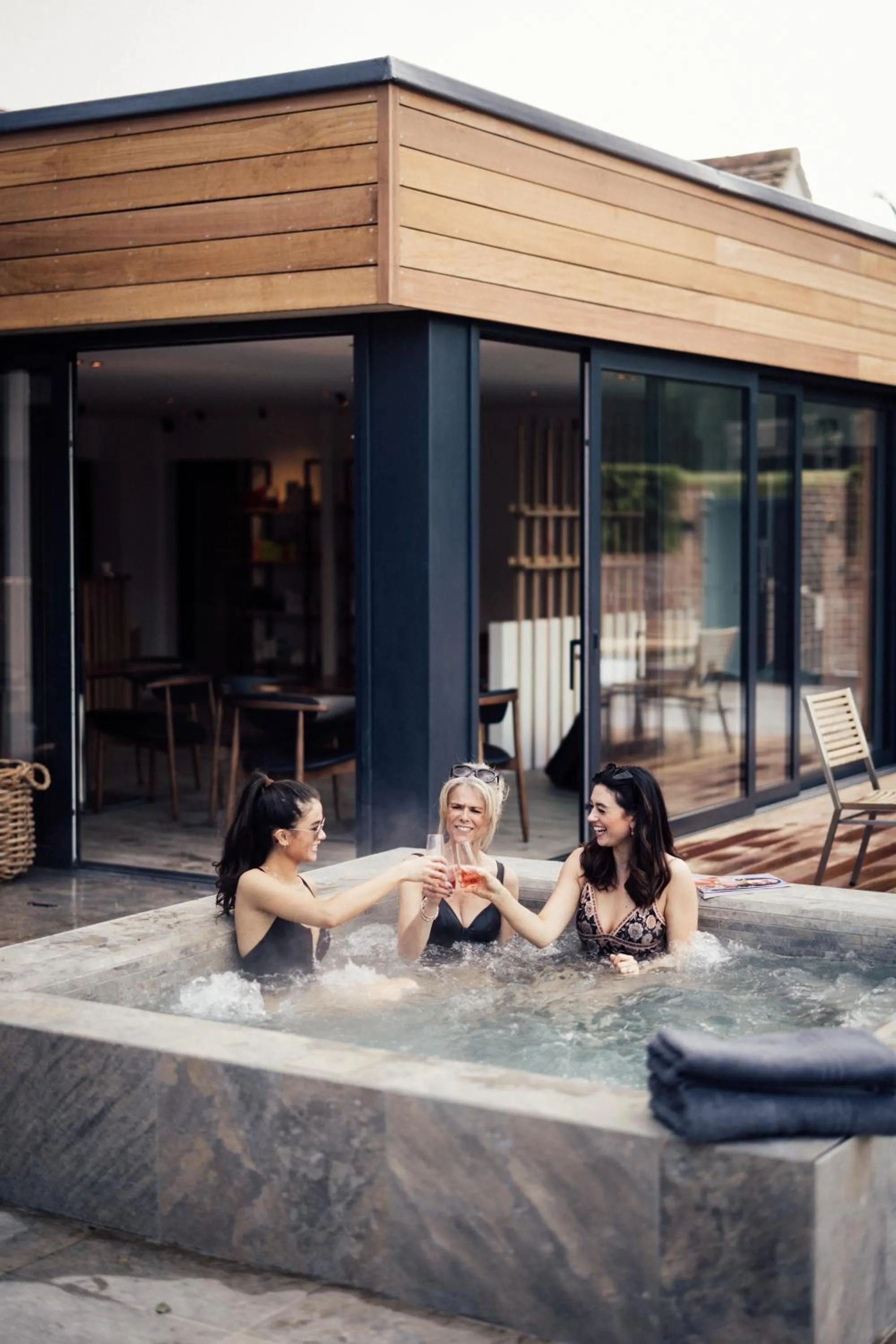 Hot Tub in Talbooth House & Spa