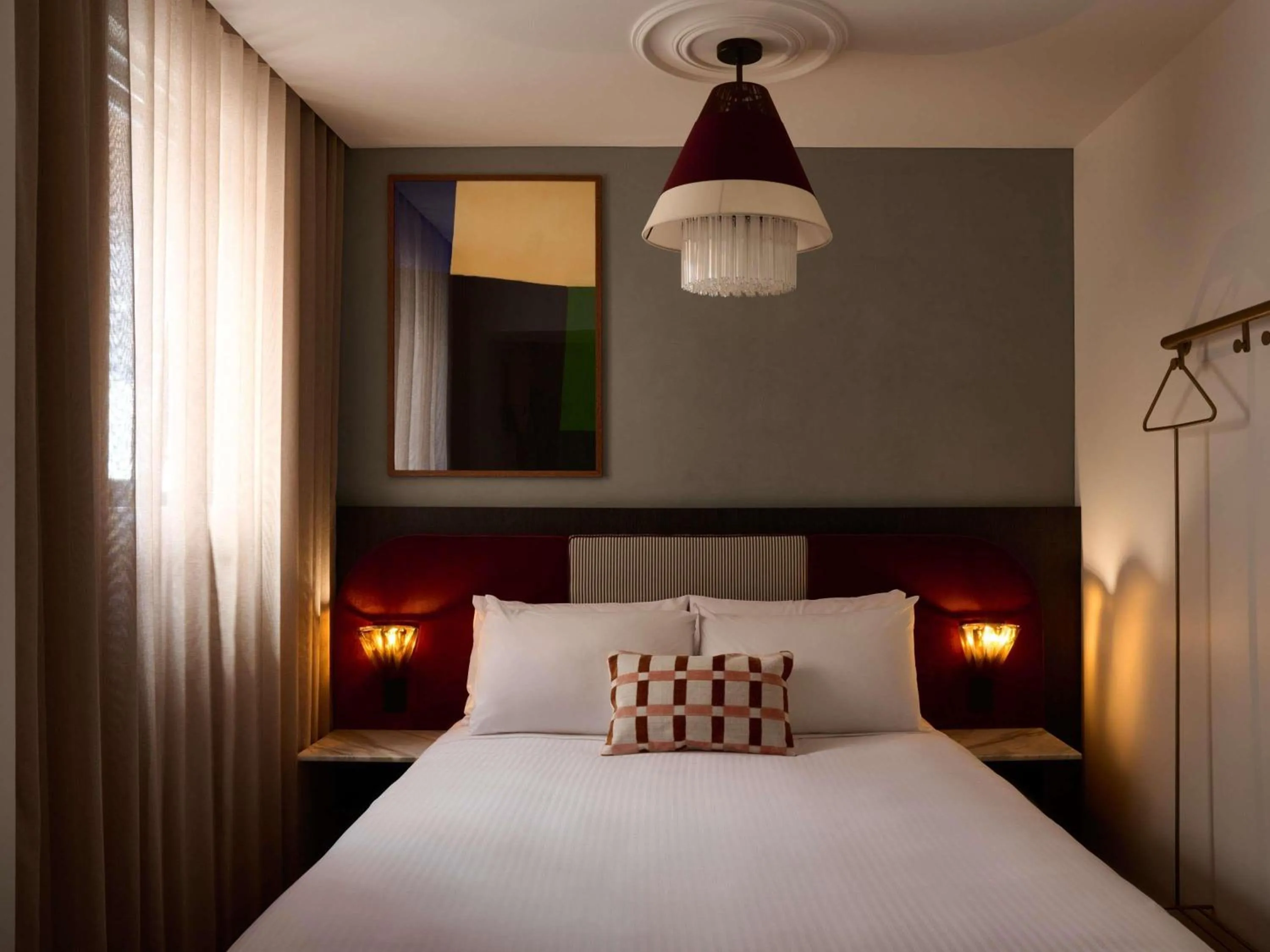 Bedroom, Bed in Hotel Morris Sydney, Handwritten Collection