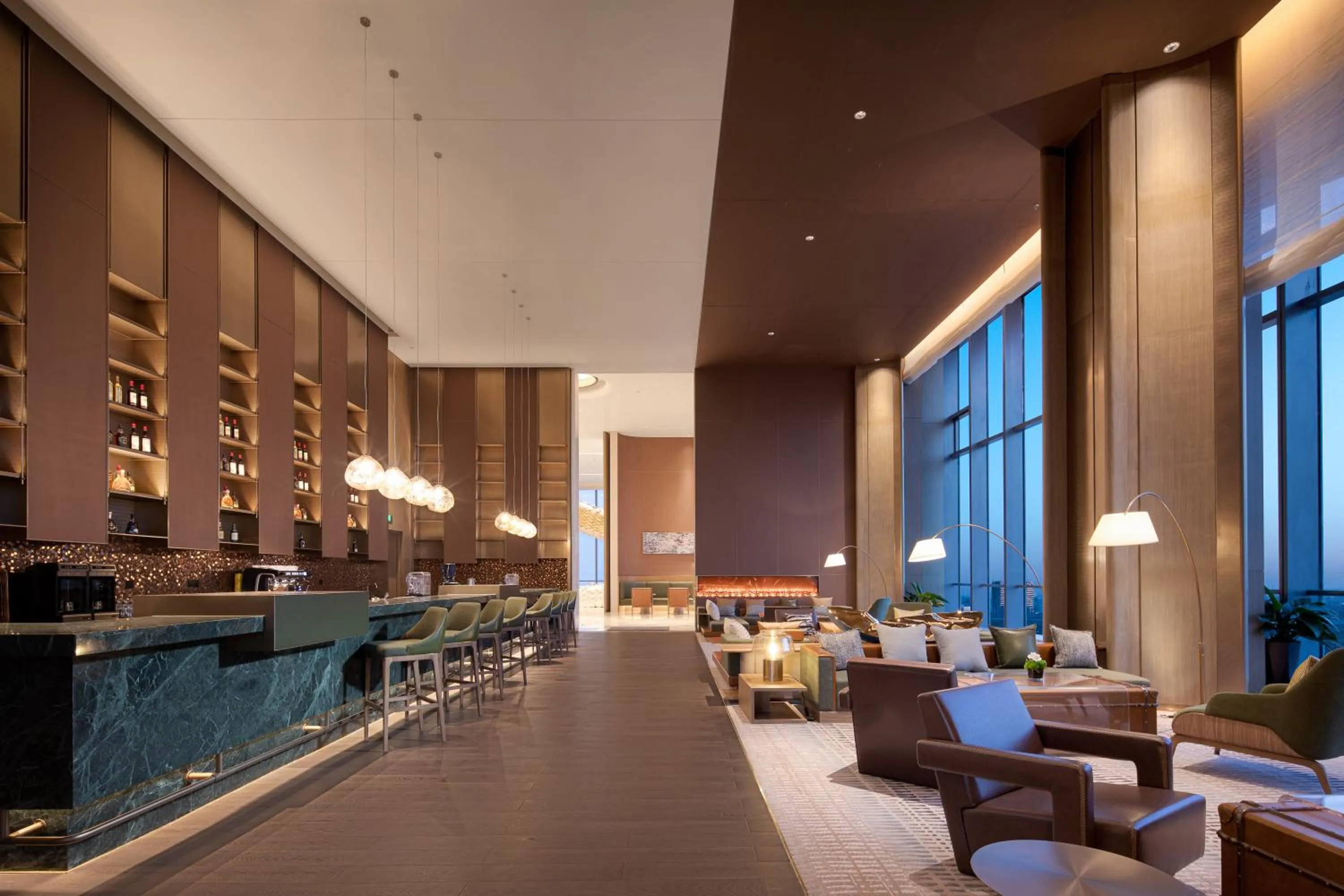 Lounge or bar in Wyndham Shanxi Xiaohe Xincheng
