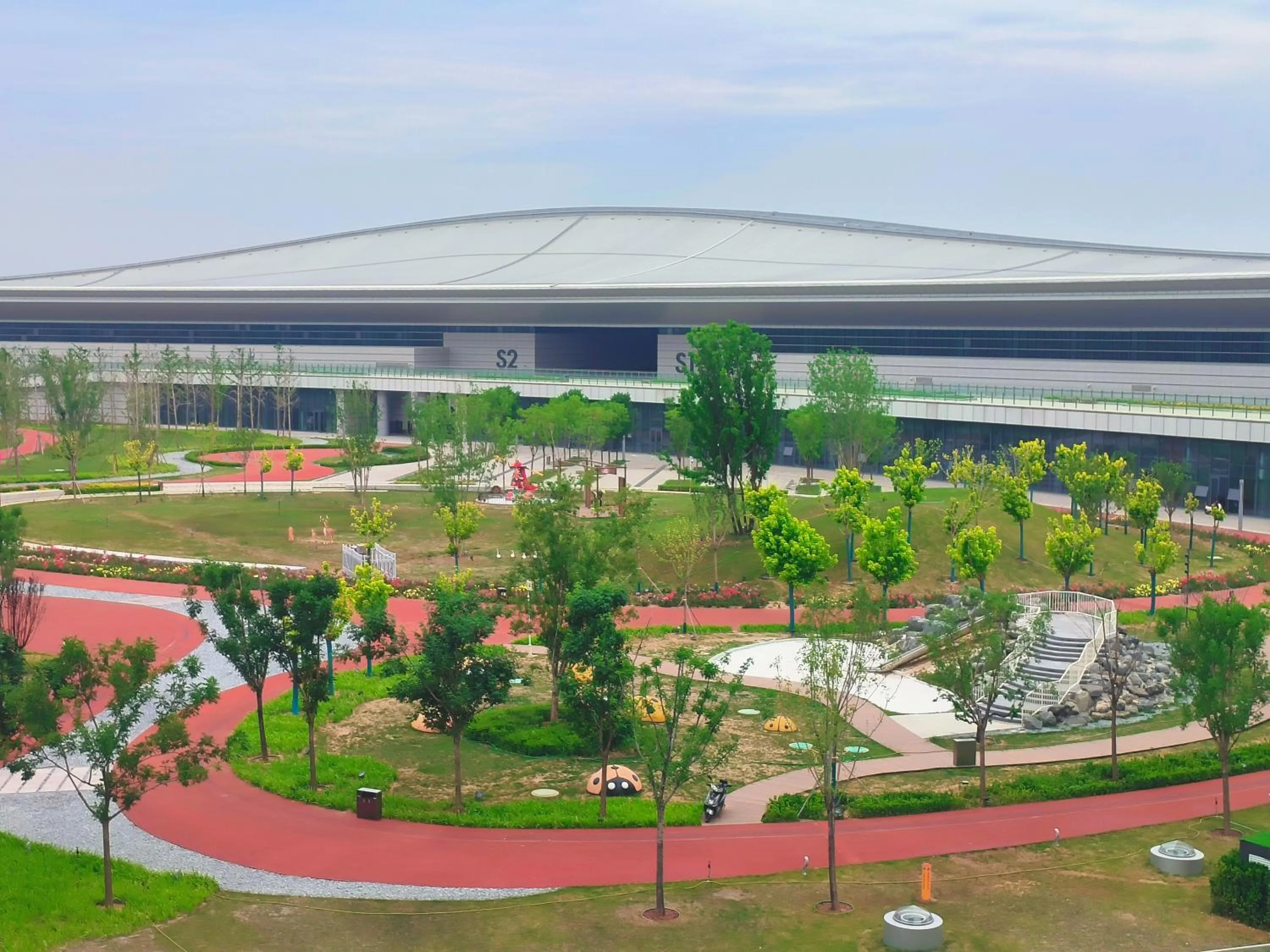 Garden in Wyndham Shanxi Xiaohe Xincheng