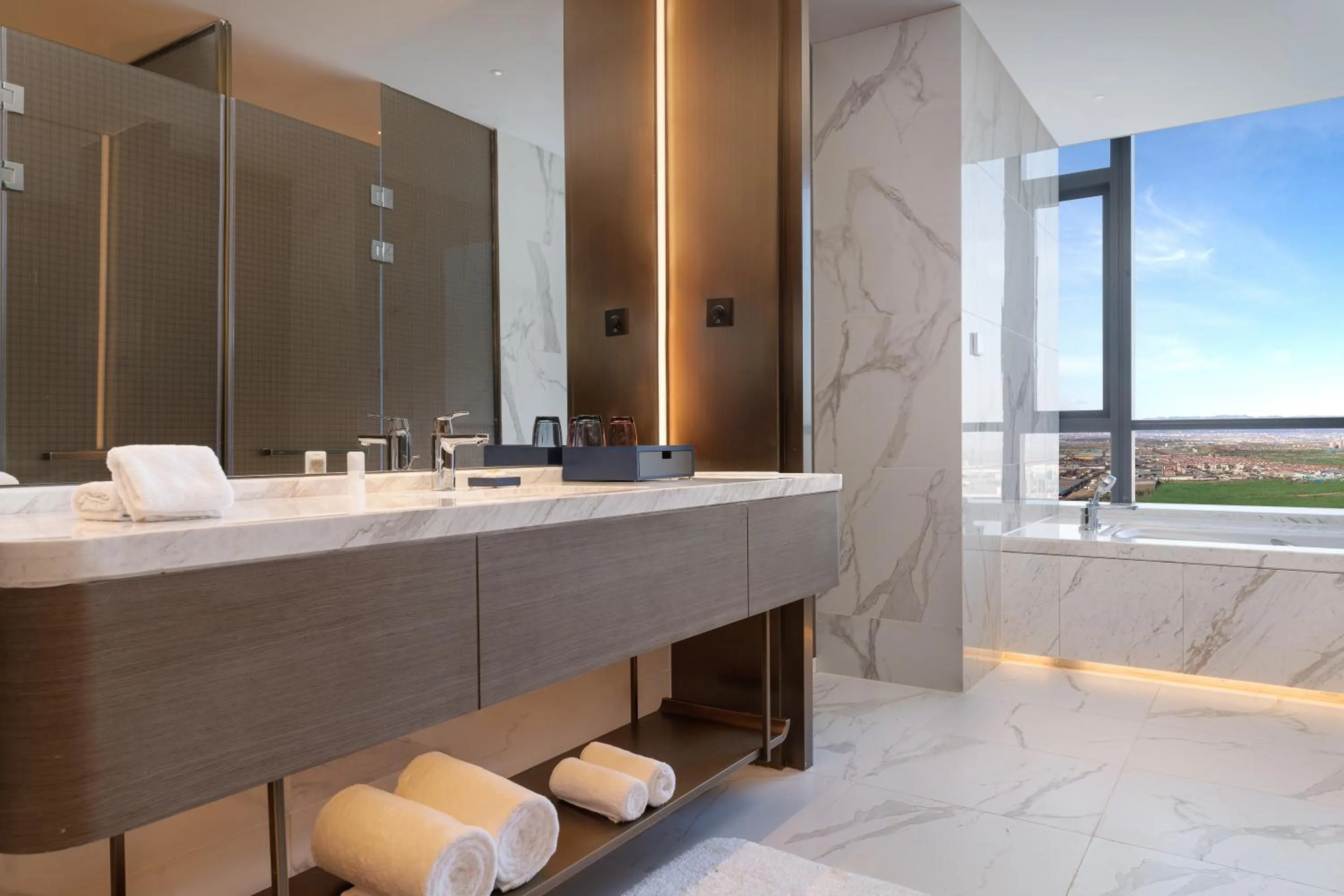 Toilet in Wyndham Shanxi Xiaohe Xincheng