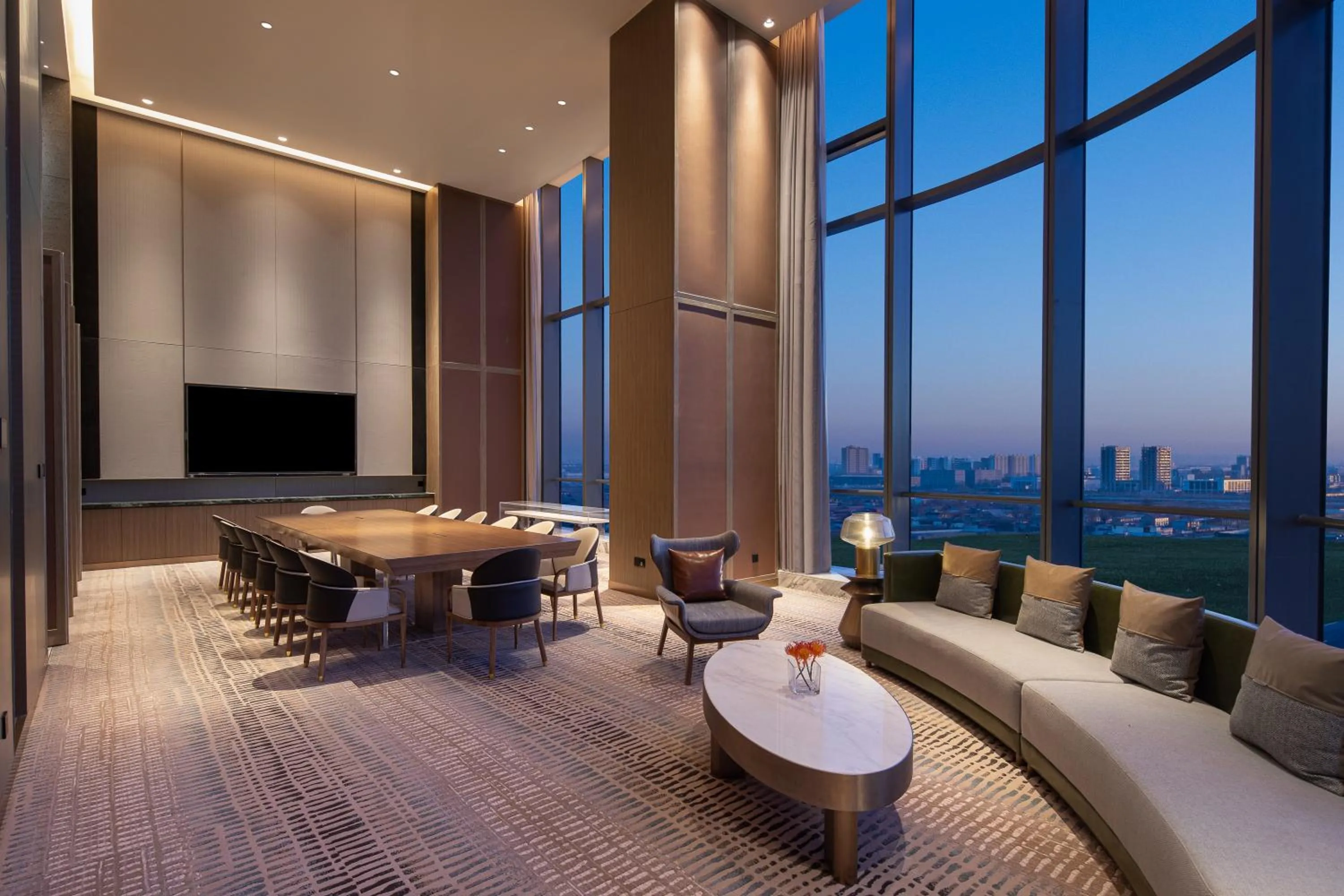 Lounge or bar in Wyndham Shanxi Xiaohe Xincheng