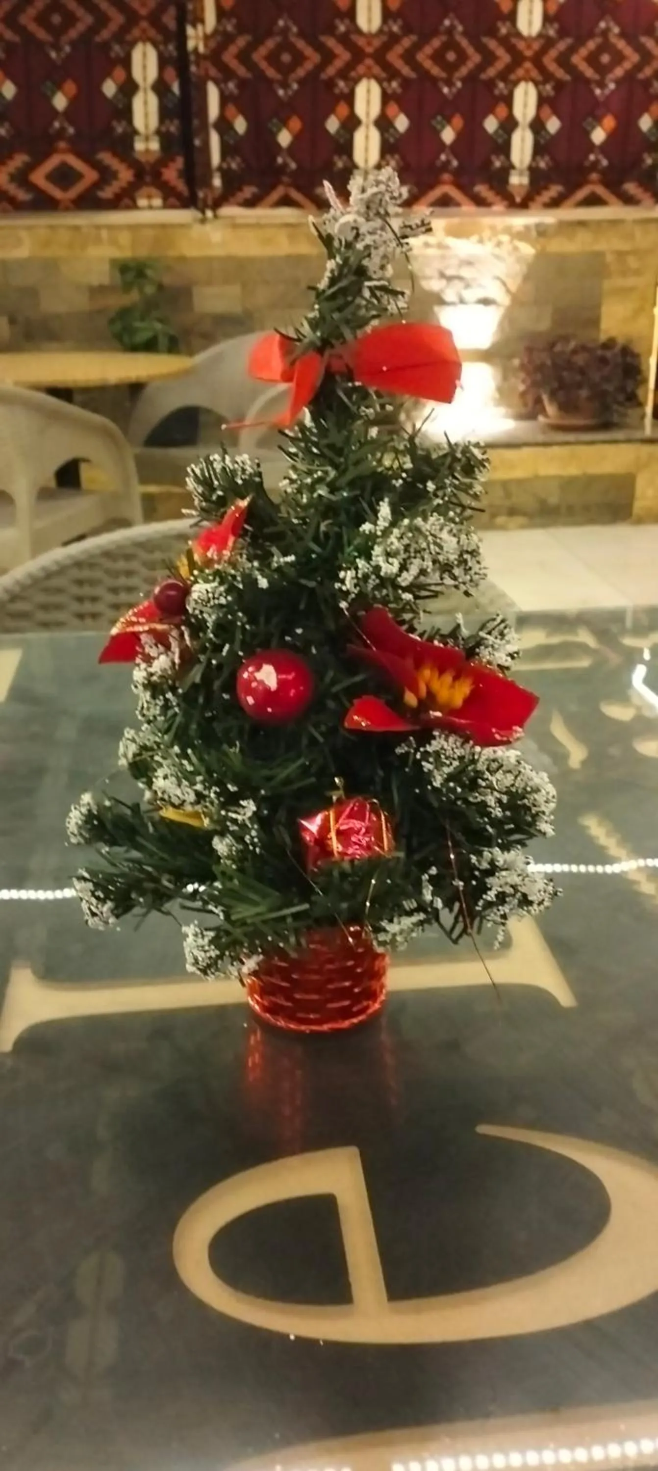 Decorative detail in Zeina pyramids view