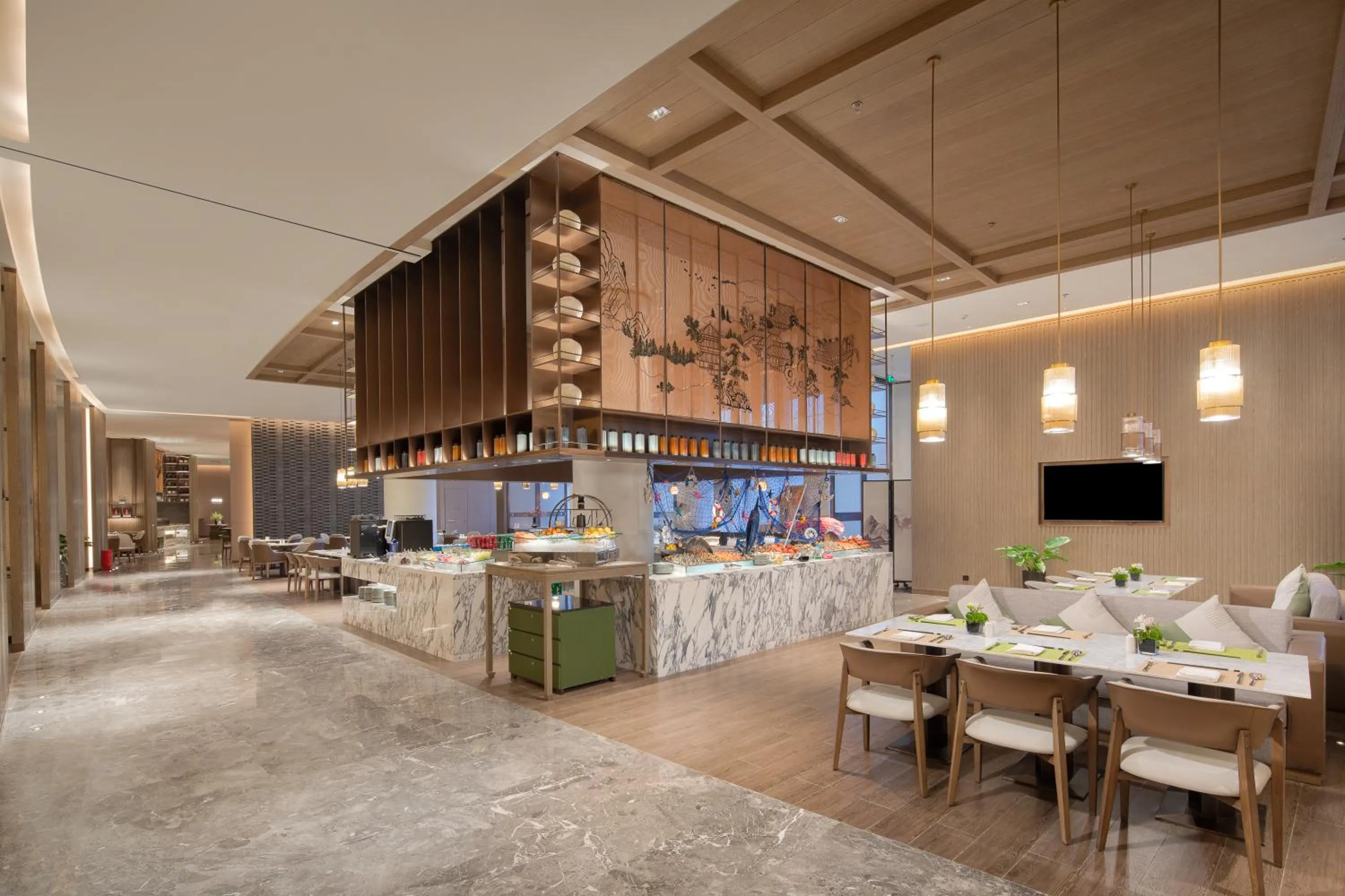 Restaurant/places to eat in La Quinta by Wyndham Shanxi Xiaohe Xincheng