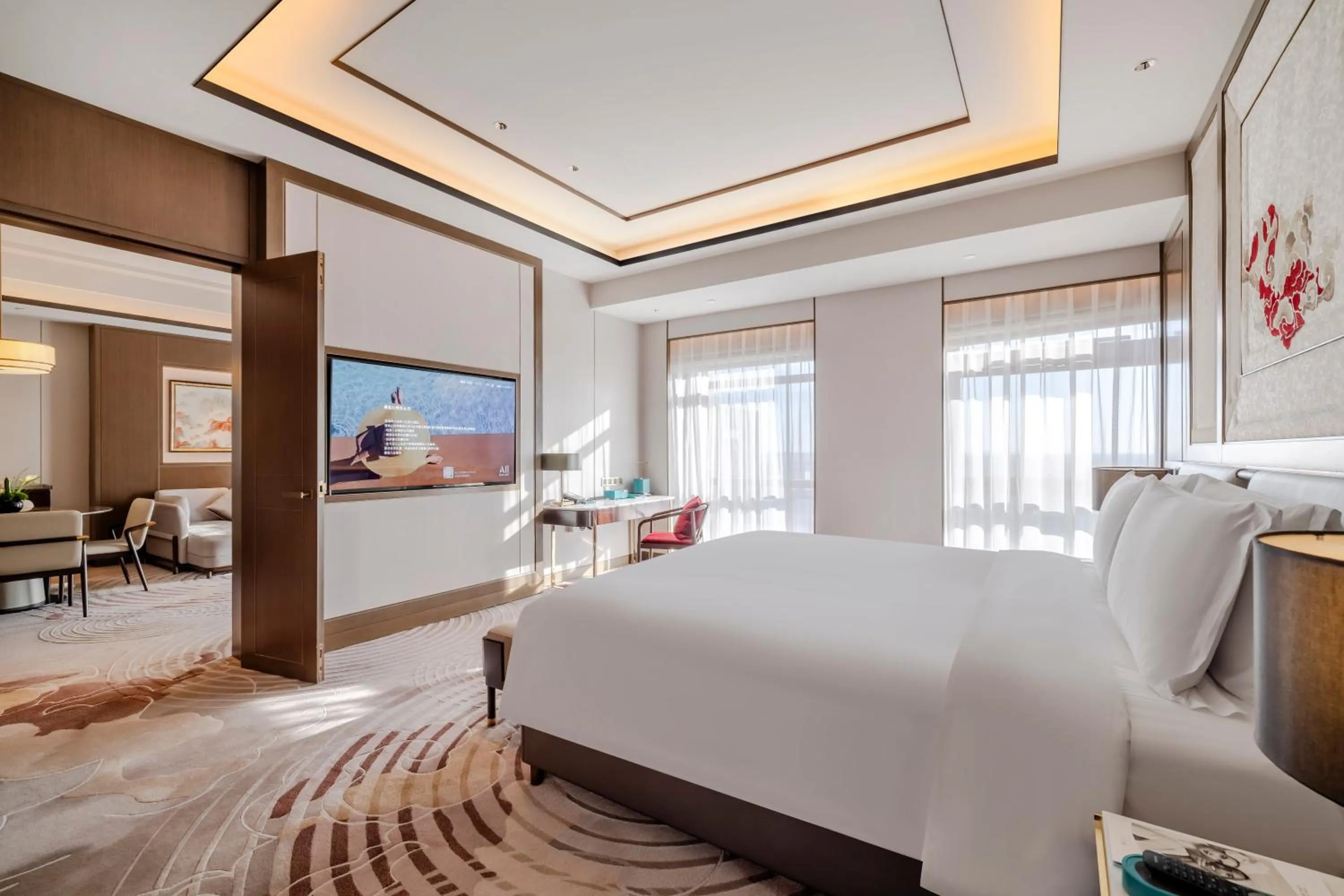 Bedroom, Bed in Sofitel Xiong An