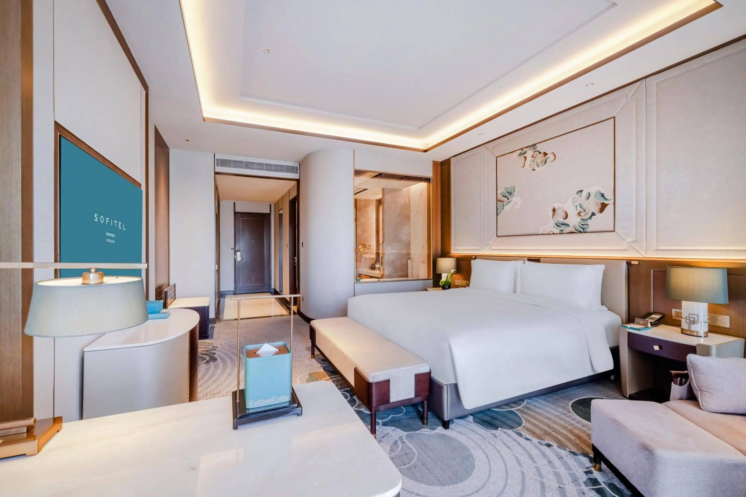 Bedroom, Bed in Sofitel Xiong An