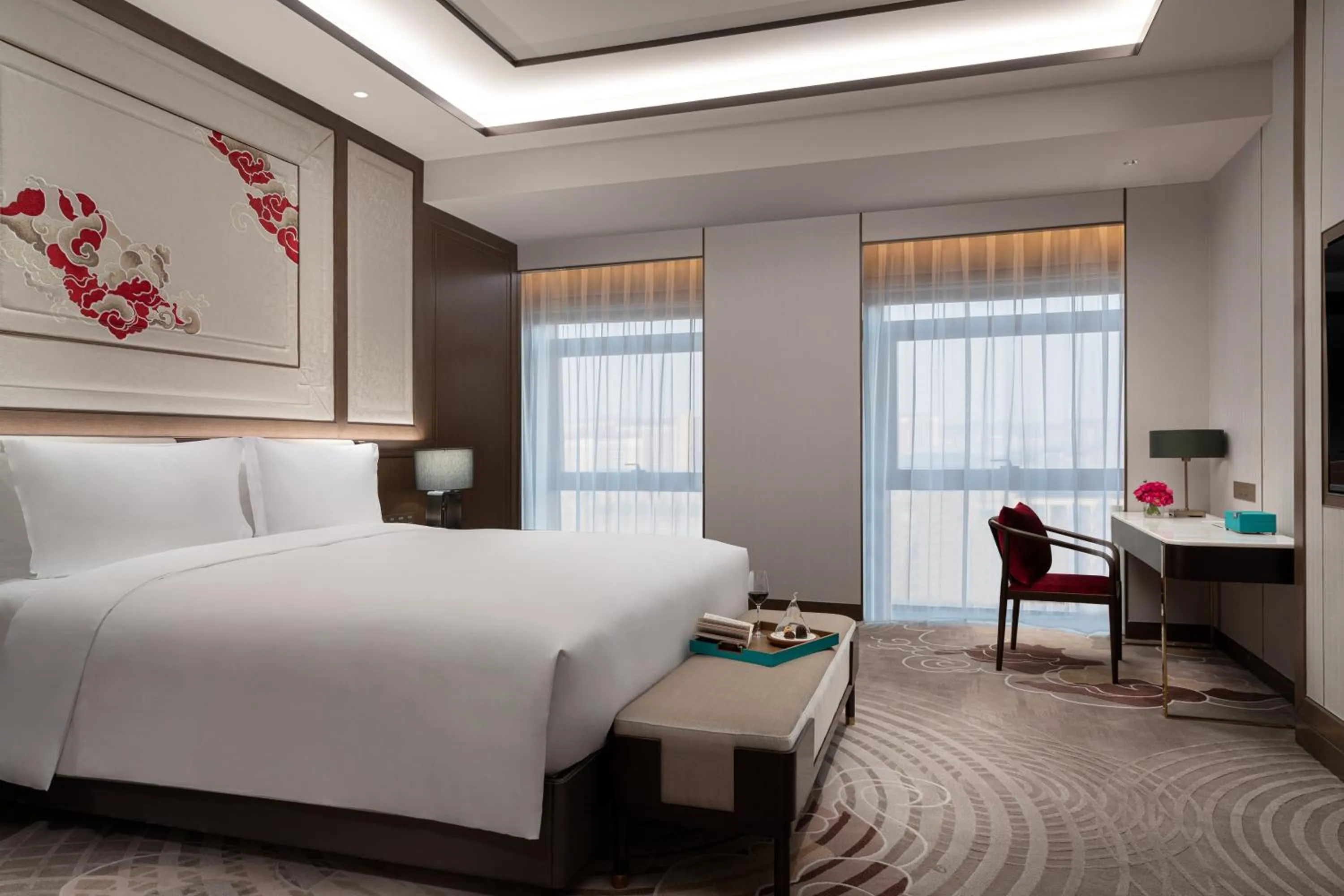 Bedroom, Bed in Sofitel Xiong An