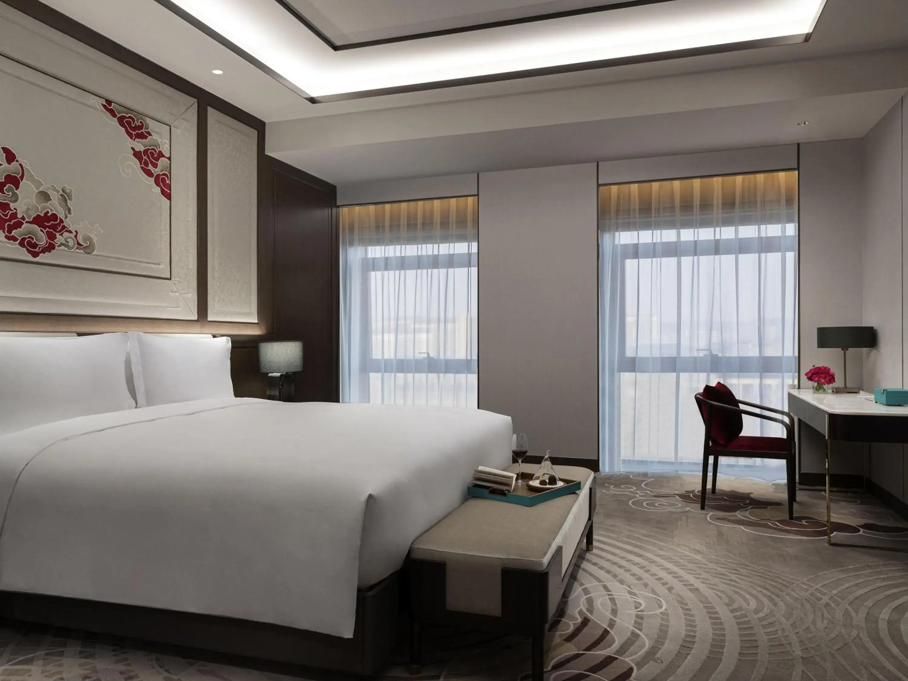 Prestige Suite with Club Millésime Access and One King Bed in Sofitel Xiong An Prestige Suite with Club Millésime Access and One King Bed in Sofitel Xiong An