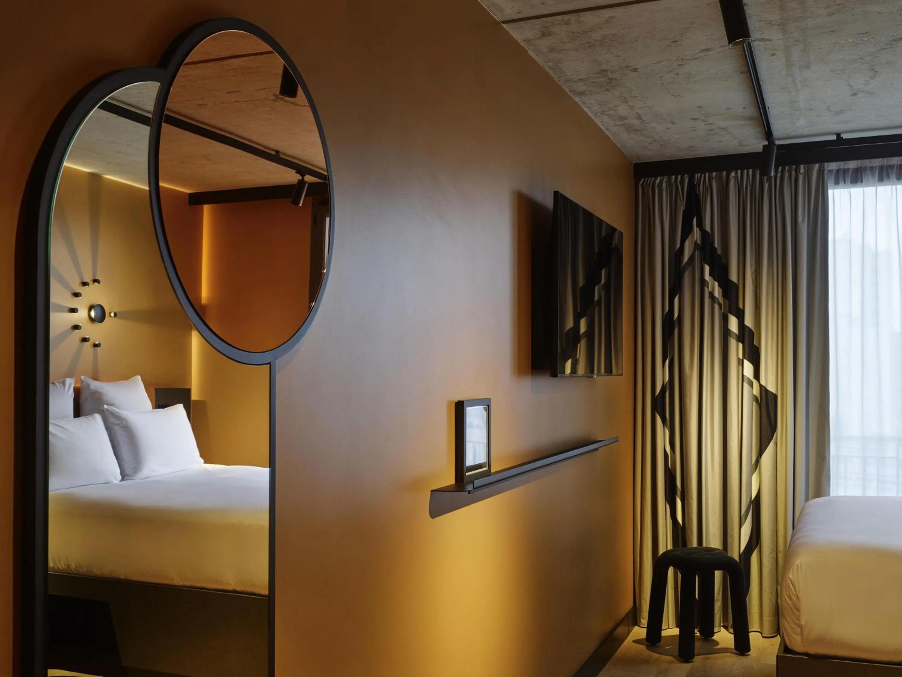 Bedroom, Bed in Tribe Paris Saint Ouen