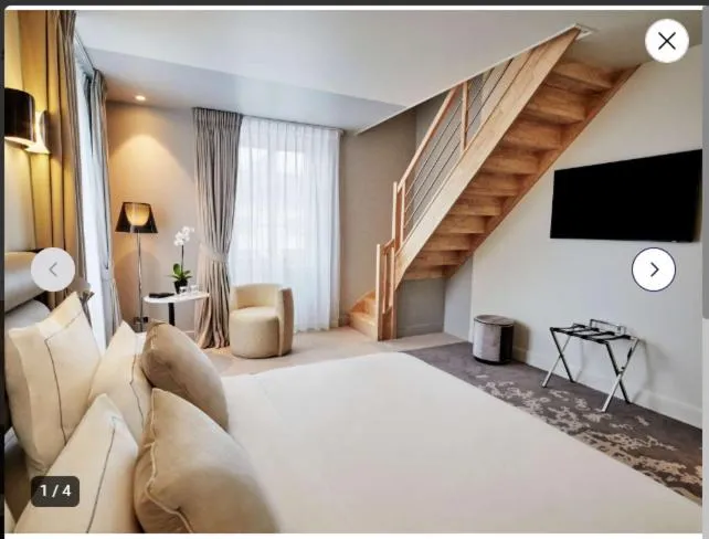 Bed in La Licorne Hotel & Spa Troyes - MGallery Collection