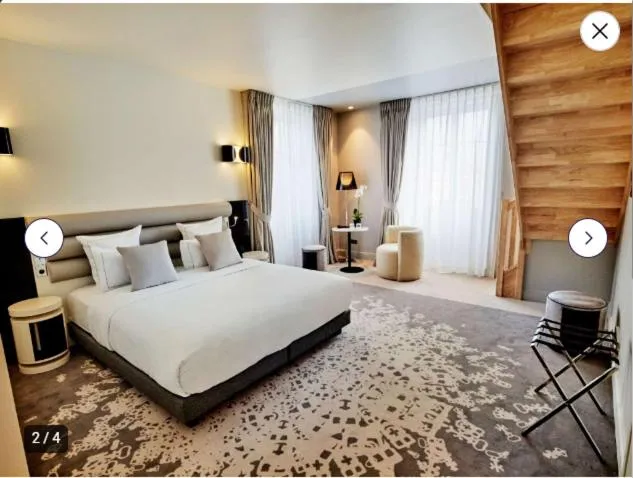 Bed in La Licorne Hotel & Spa Troyes - MGallery Collection
