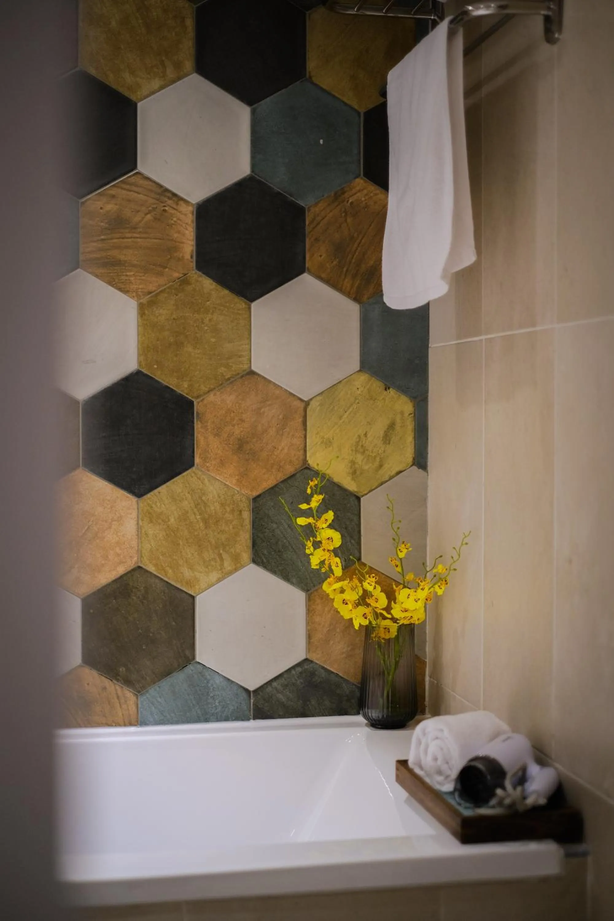 Bathroom in Giant Rich Hotel