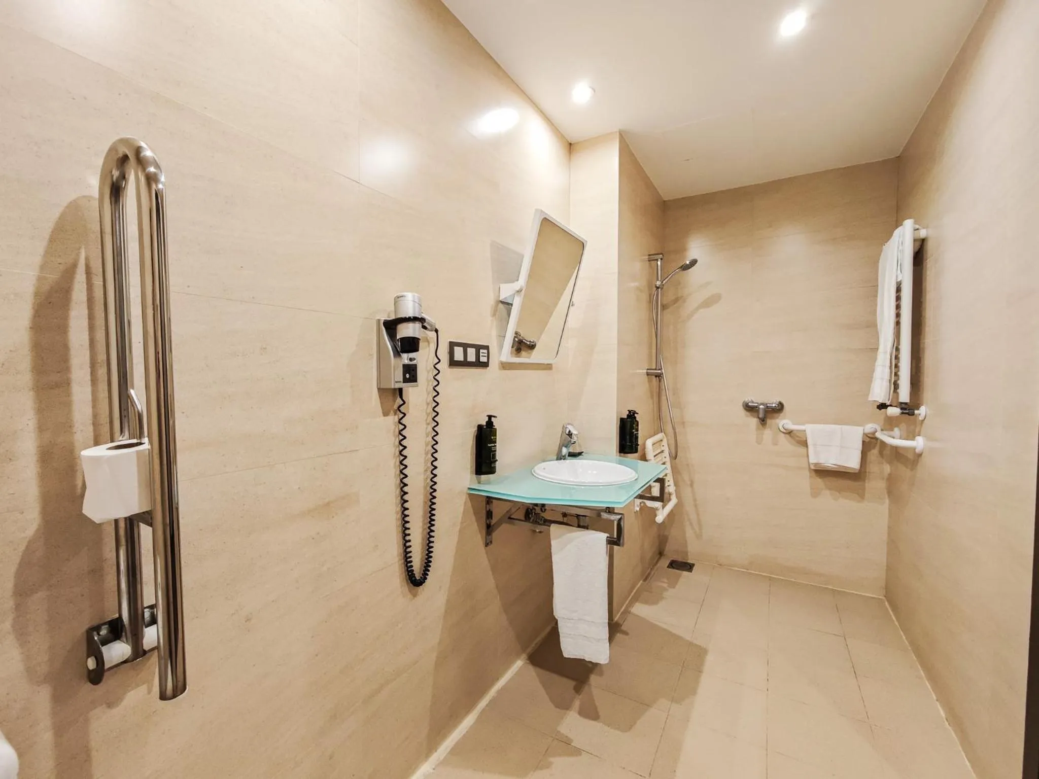 Toilet in AZZ Pamplona Norte Hotel