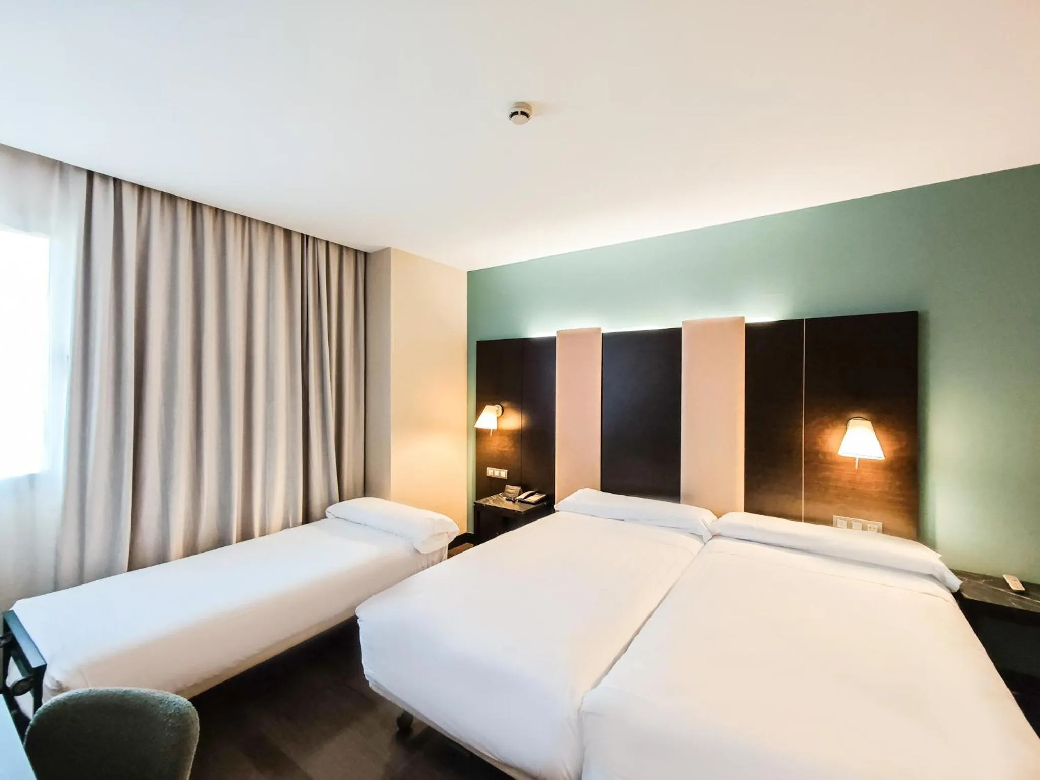 Photo of the whole room, Bed in AZZ Pamplona Norte Hotel