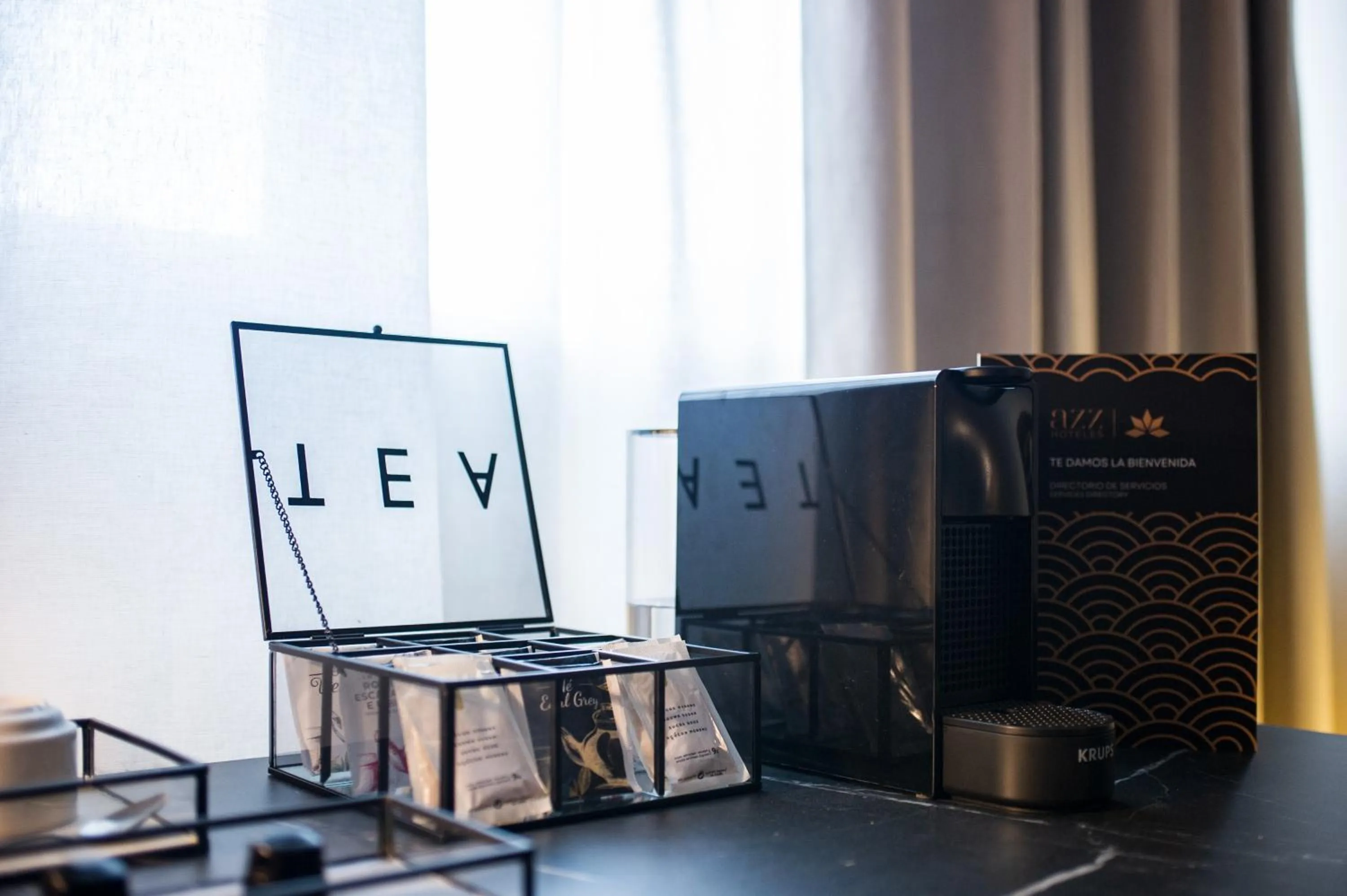 Coffee/tea facilities in AZZ Pamplona Norte Hotel