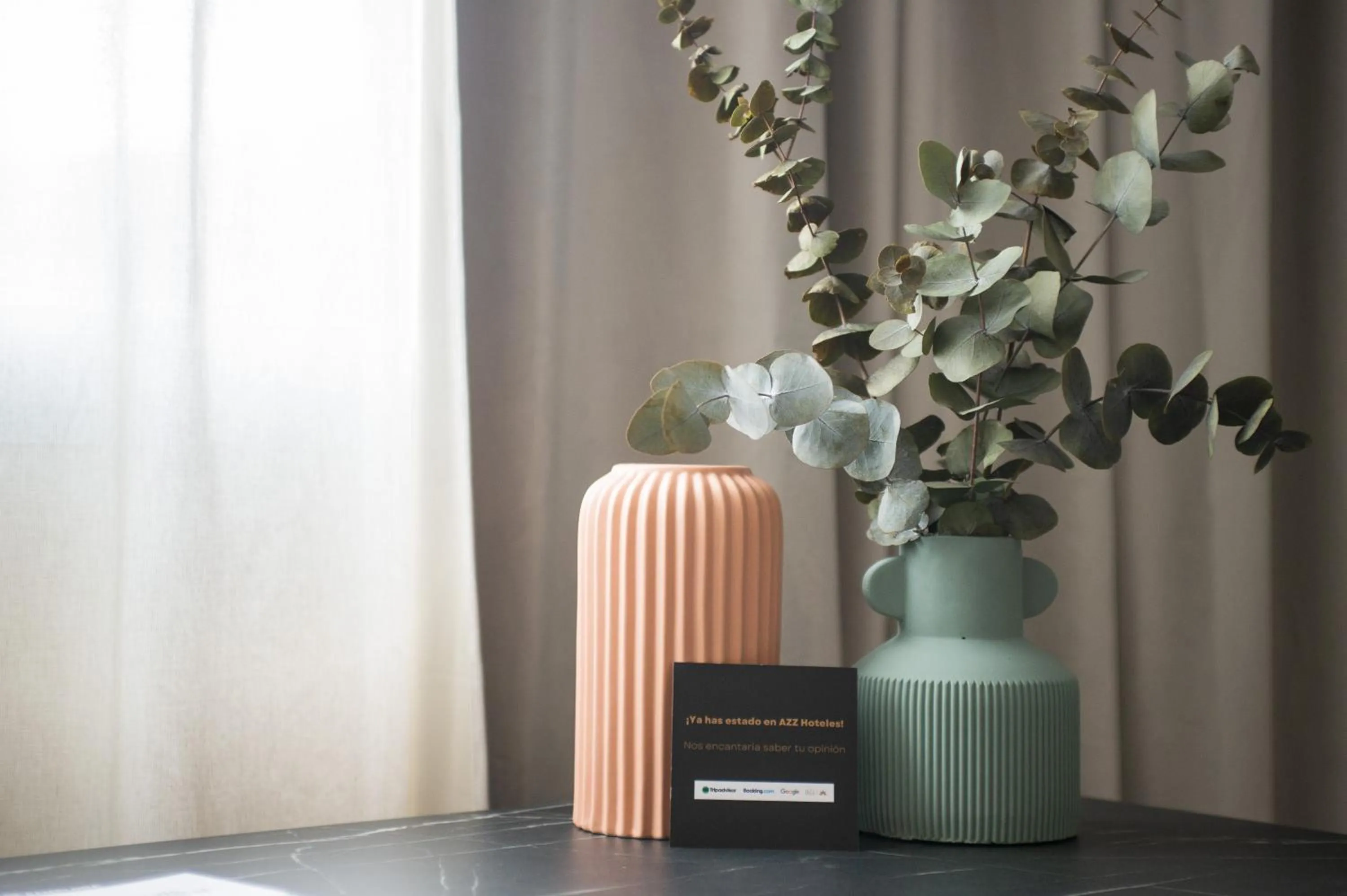 Decorative detail in AZZ Pamplona Norte Hotel