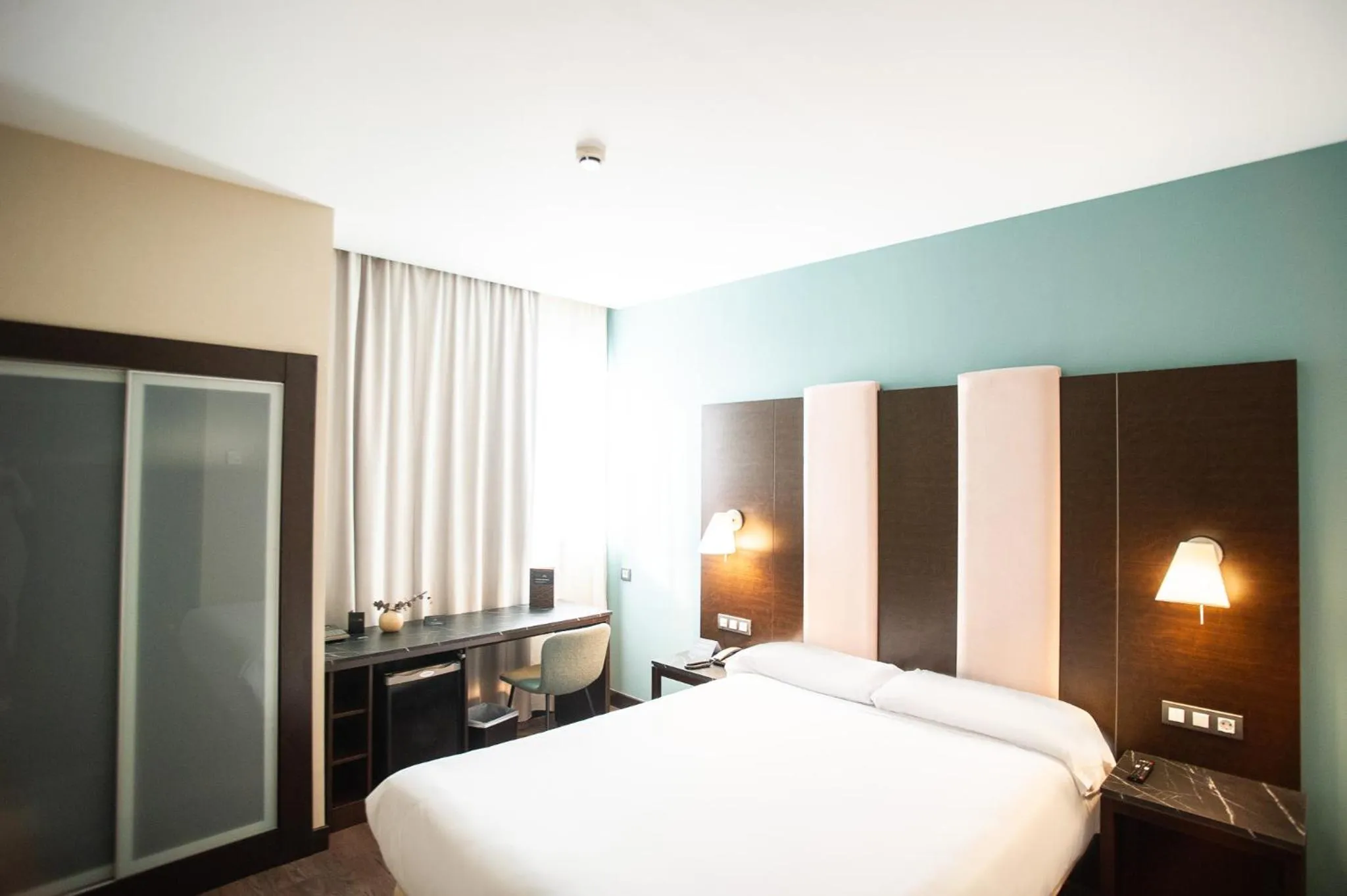 Photo of the whole room, Bed in AZZ Pamplona Norte Hotel