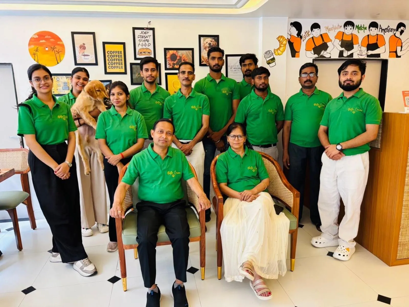 Restaurant/places to eat in The Lavish Stay