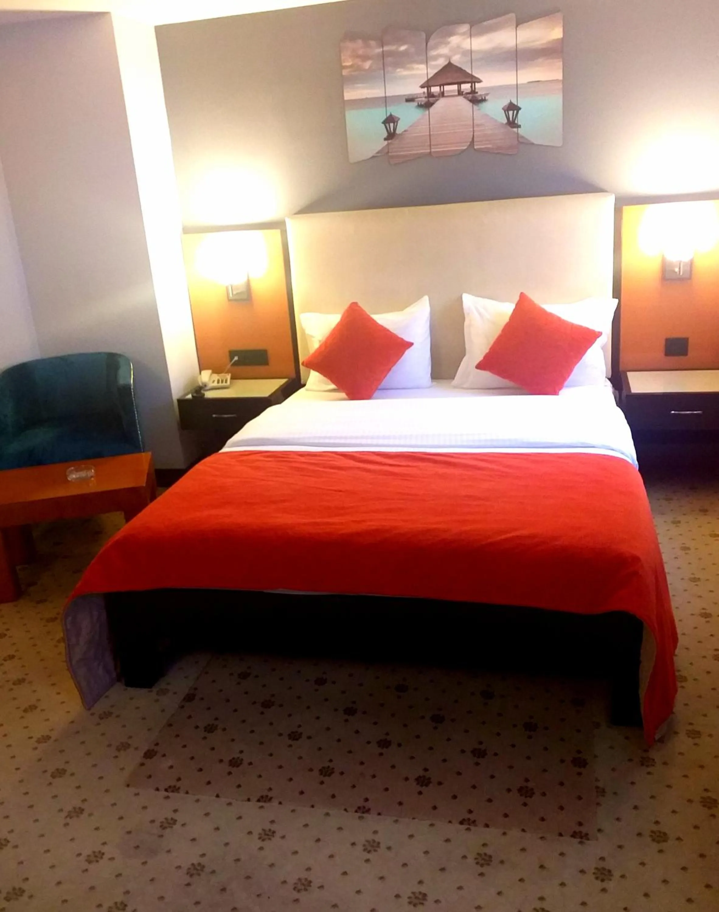 Bed in ZEO HOTEL merter