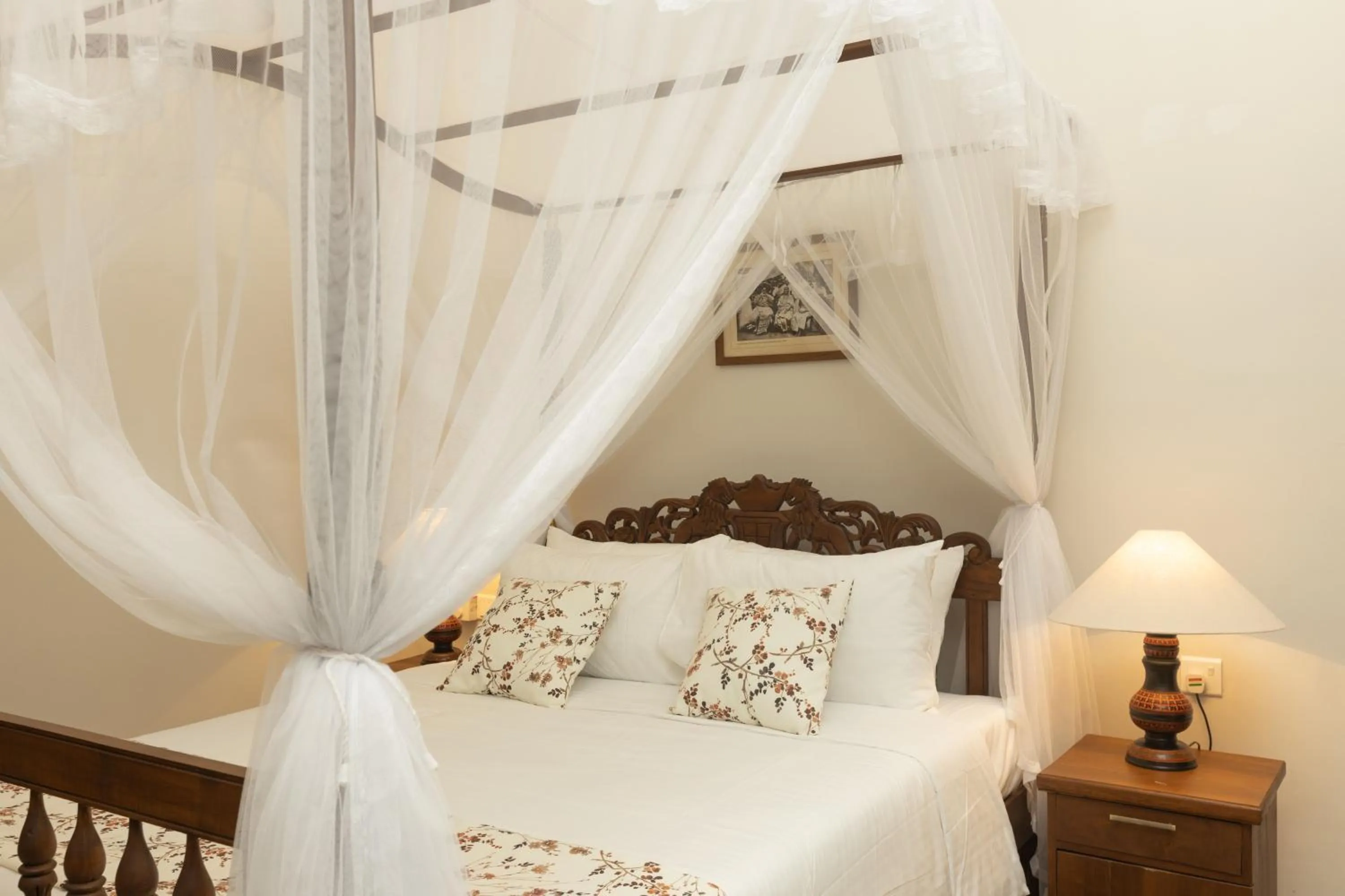 Bed in Edgar Mansion Kandy