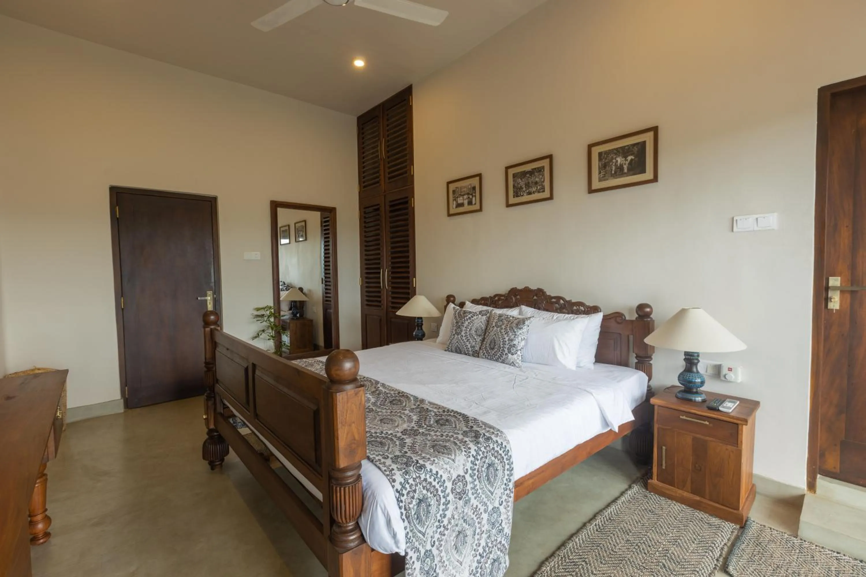 Bed in Edgar Mansion Kandy