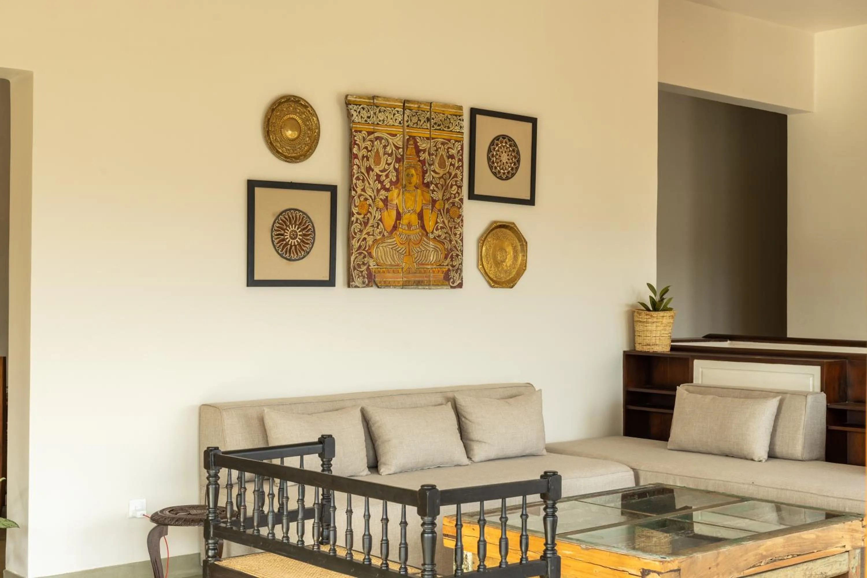 Living room in Edgar Mansion Kandy