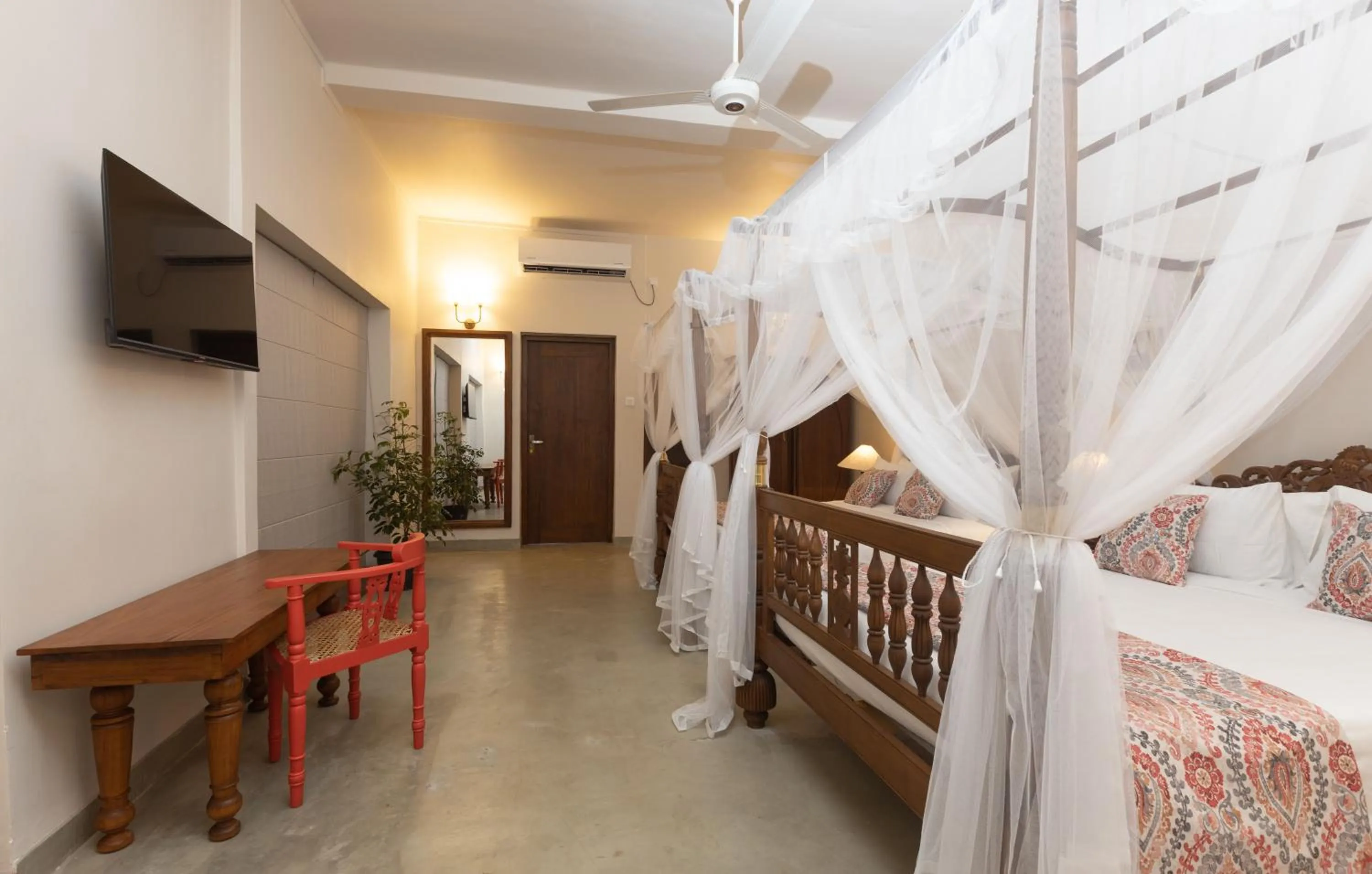 Bed in Edgar Mansion Kandy