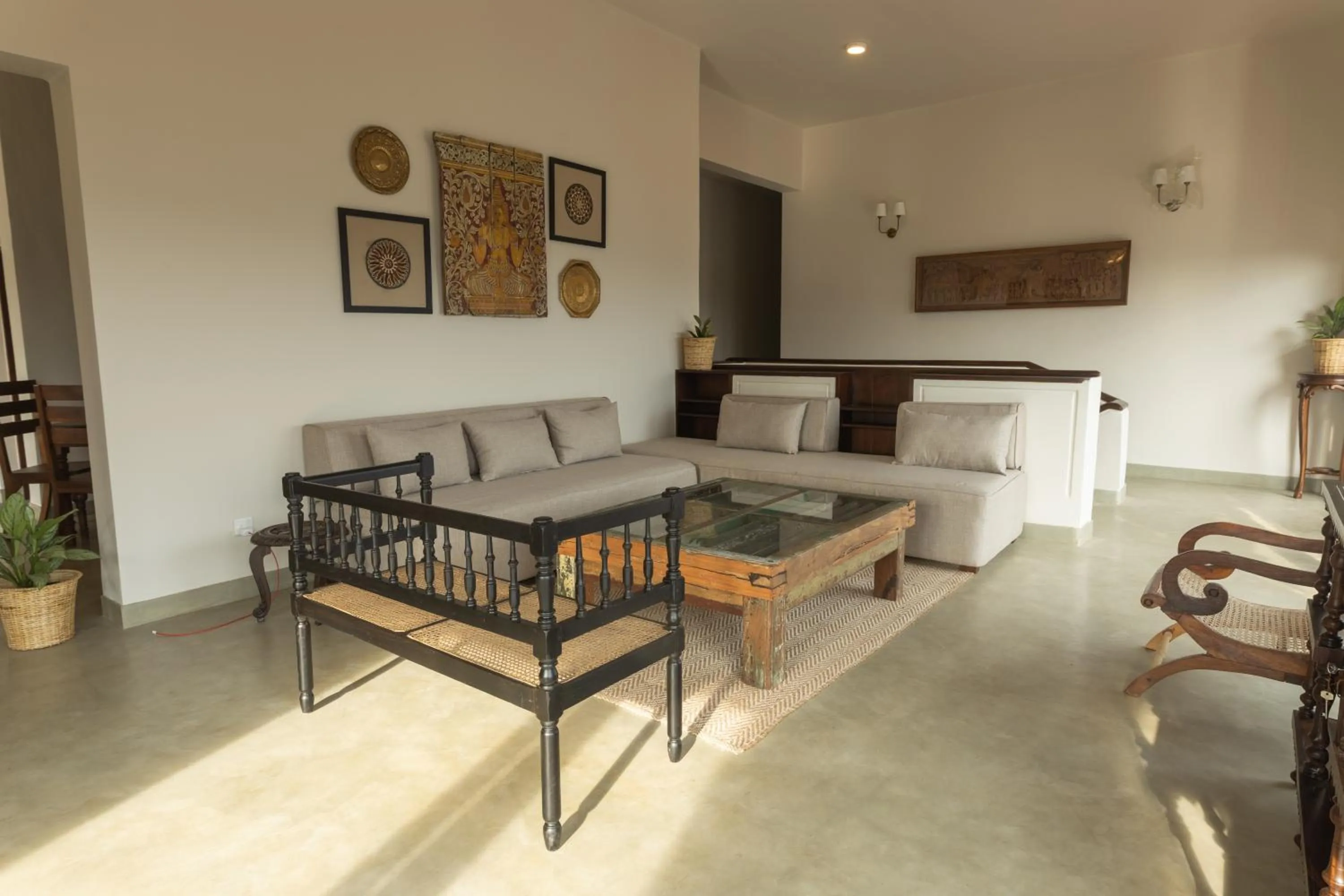 Living room in Edgar Mansion Kandy