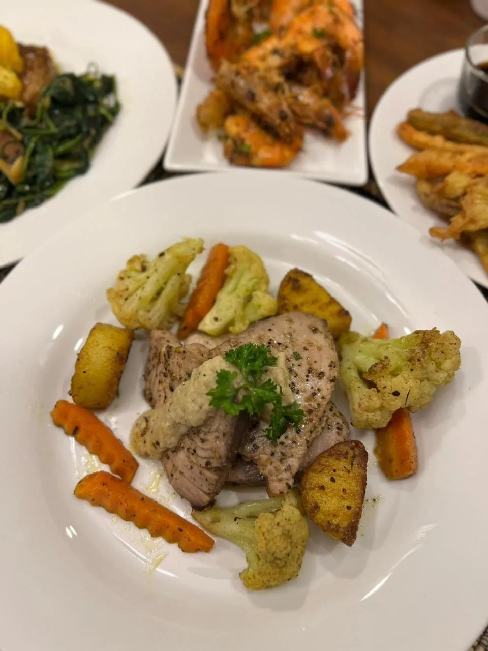 Food close-up in Edgar Mansion Kandy