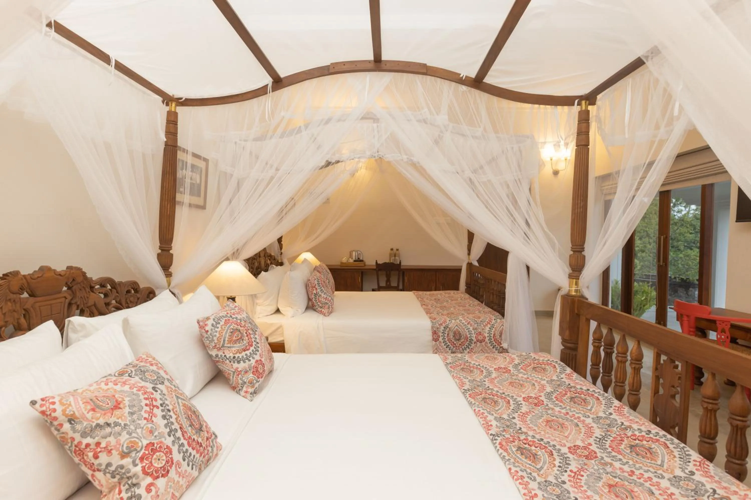 Bed in Edgar Mansion Kandy