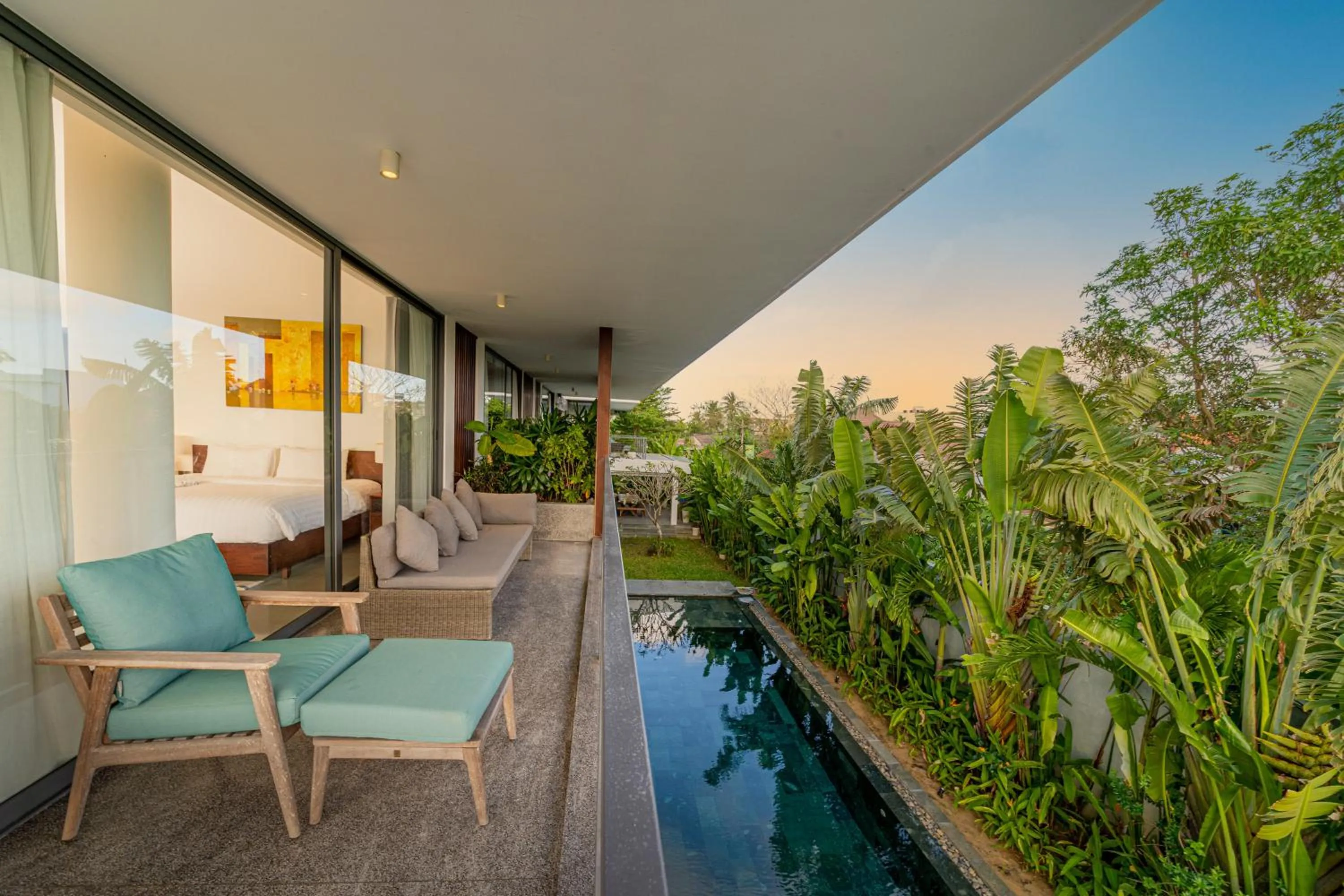Patio in Akala Villa Hoi An