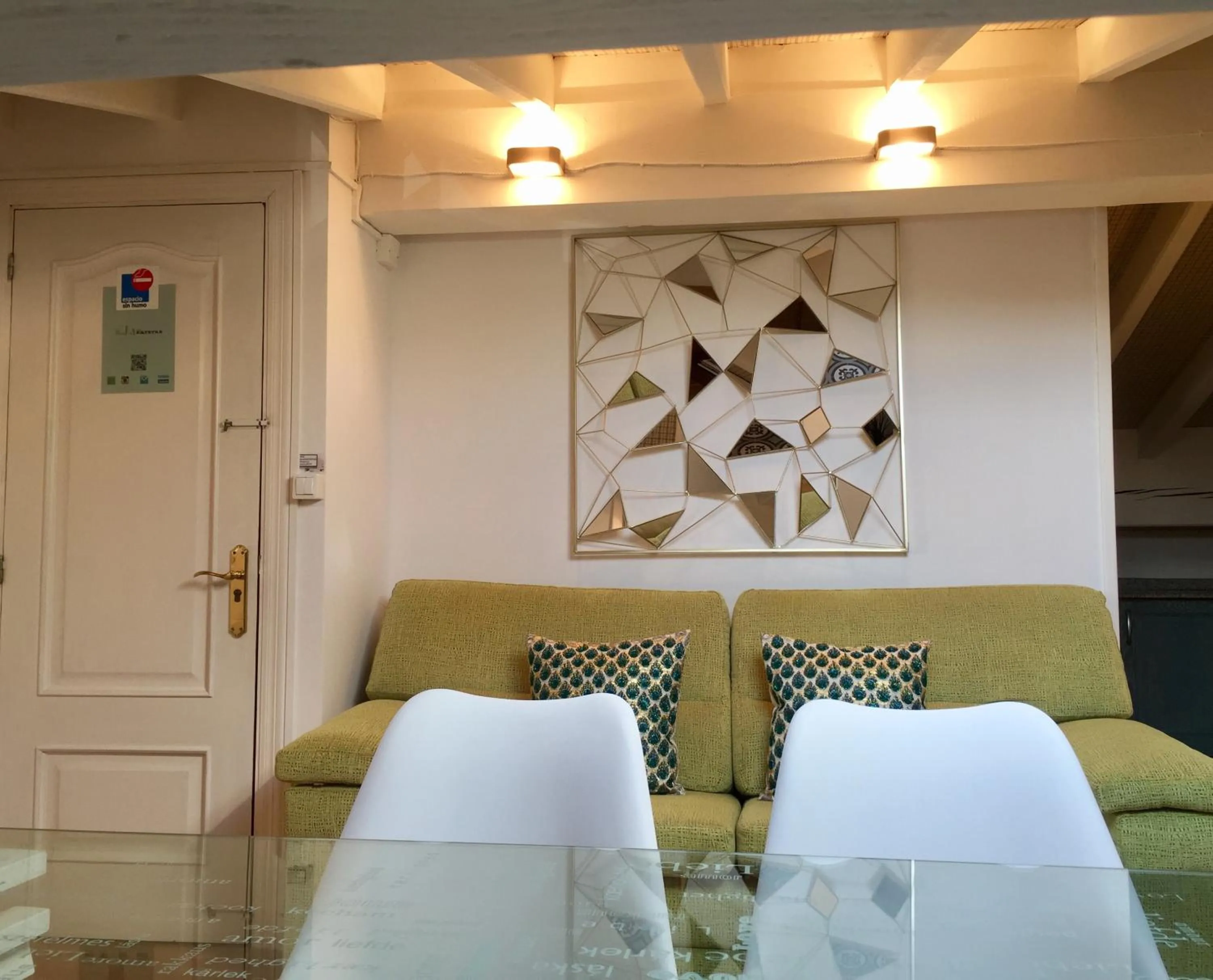 Living room in Hotel Artetxe