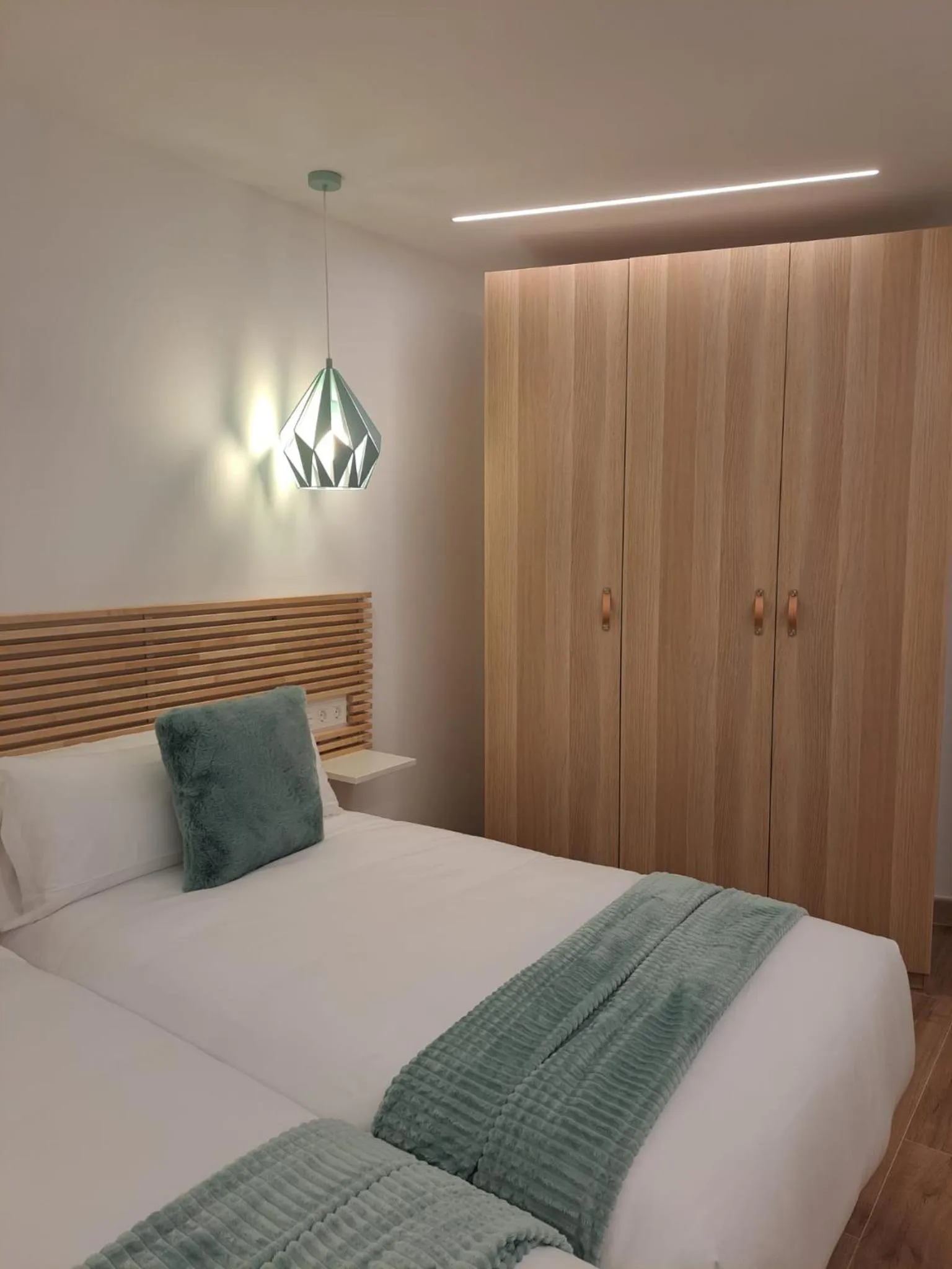 Bed in Hotel Artetxe