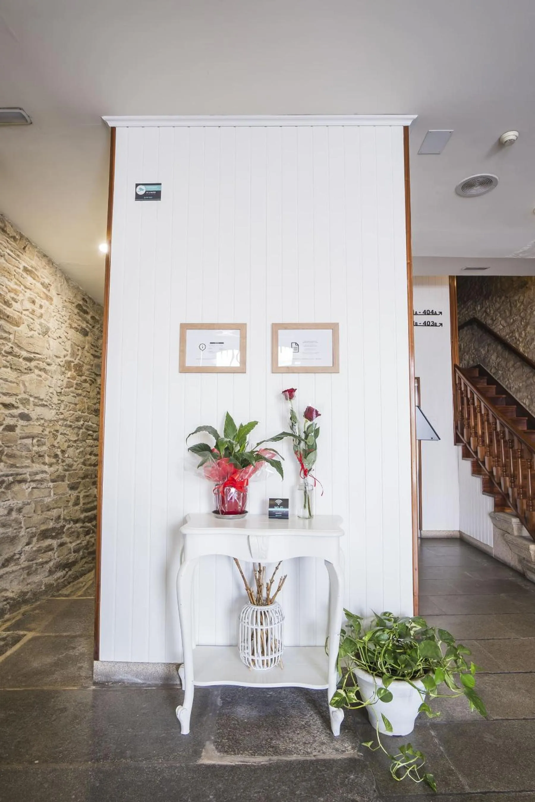 Lobby or reception in Hotel Alda Avenida