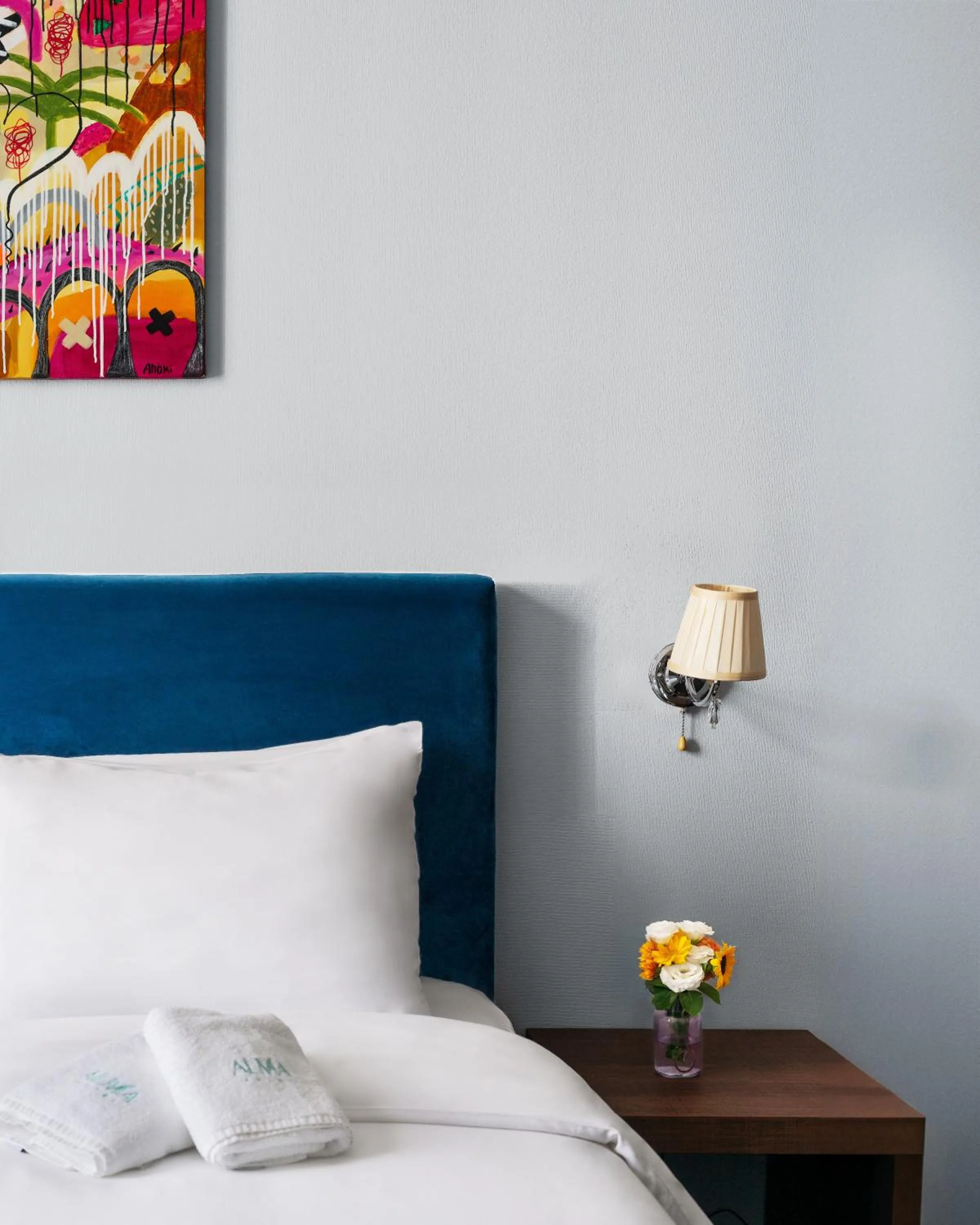 Bed in Alma Boutique Hotel