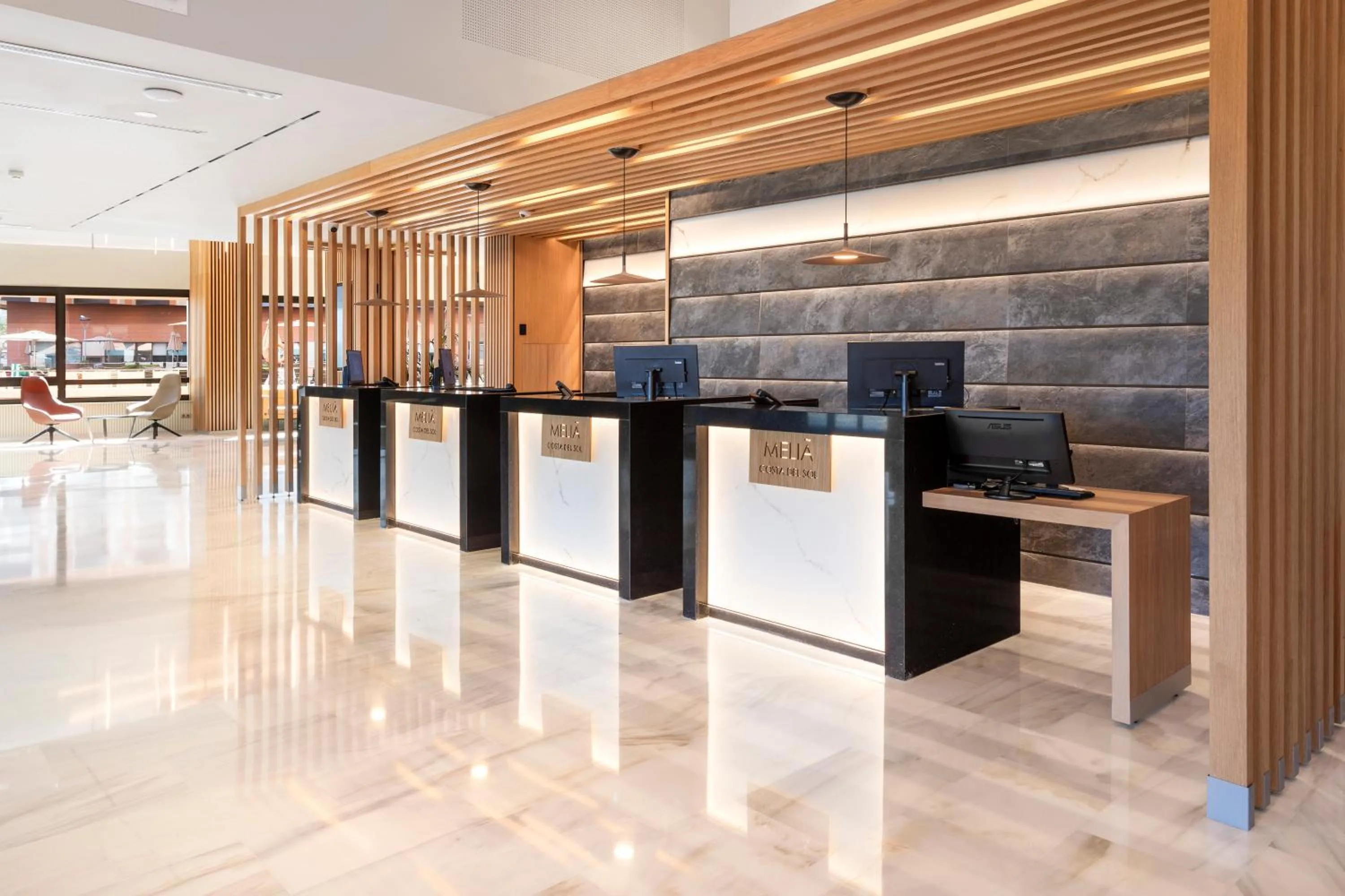 Lobby or reception in Melia Costa del Sol