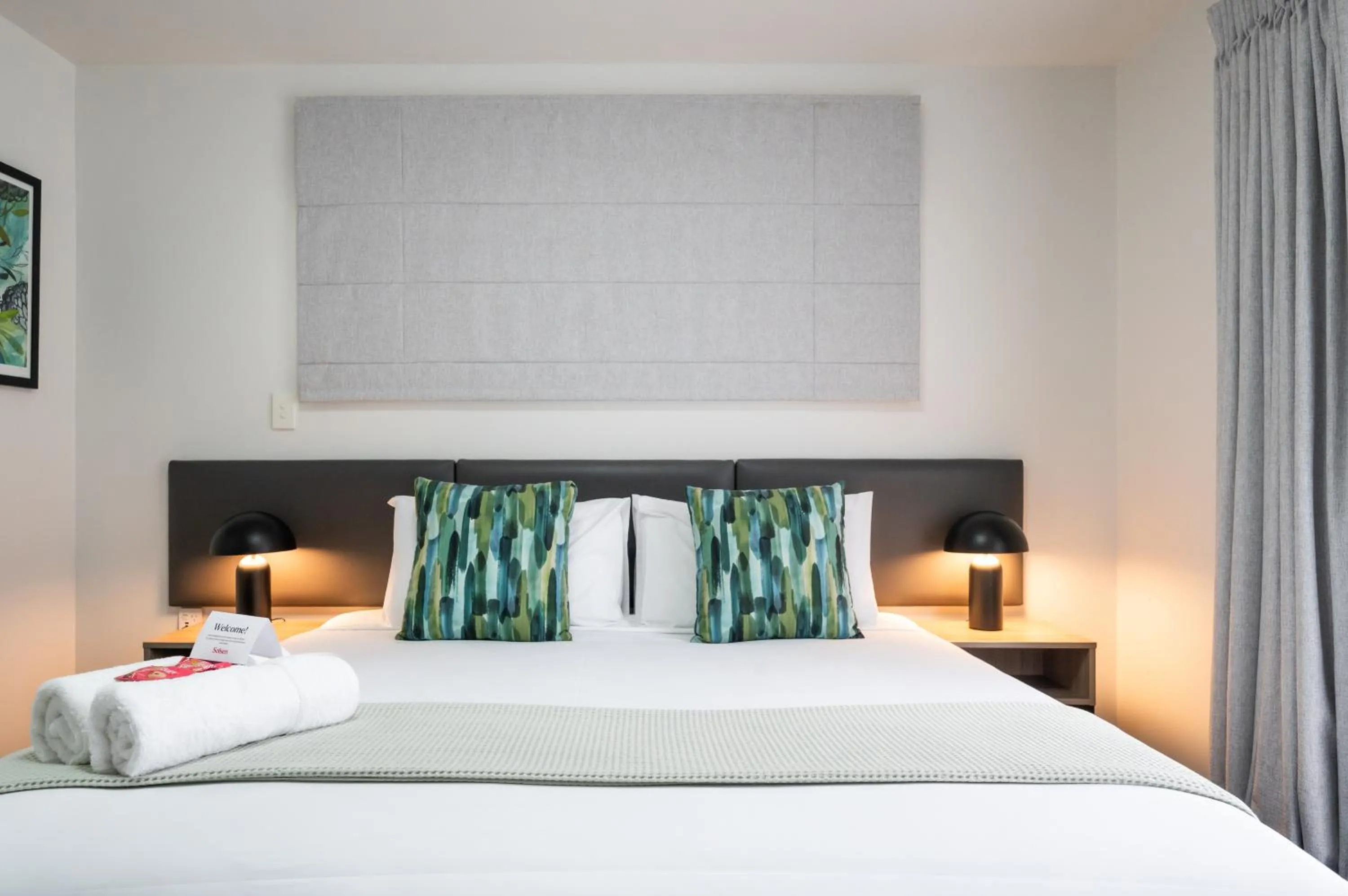 Bed in Solsen Flexi-Stay & Motel