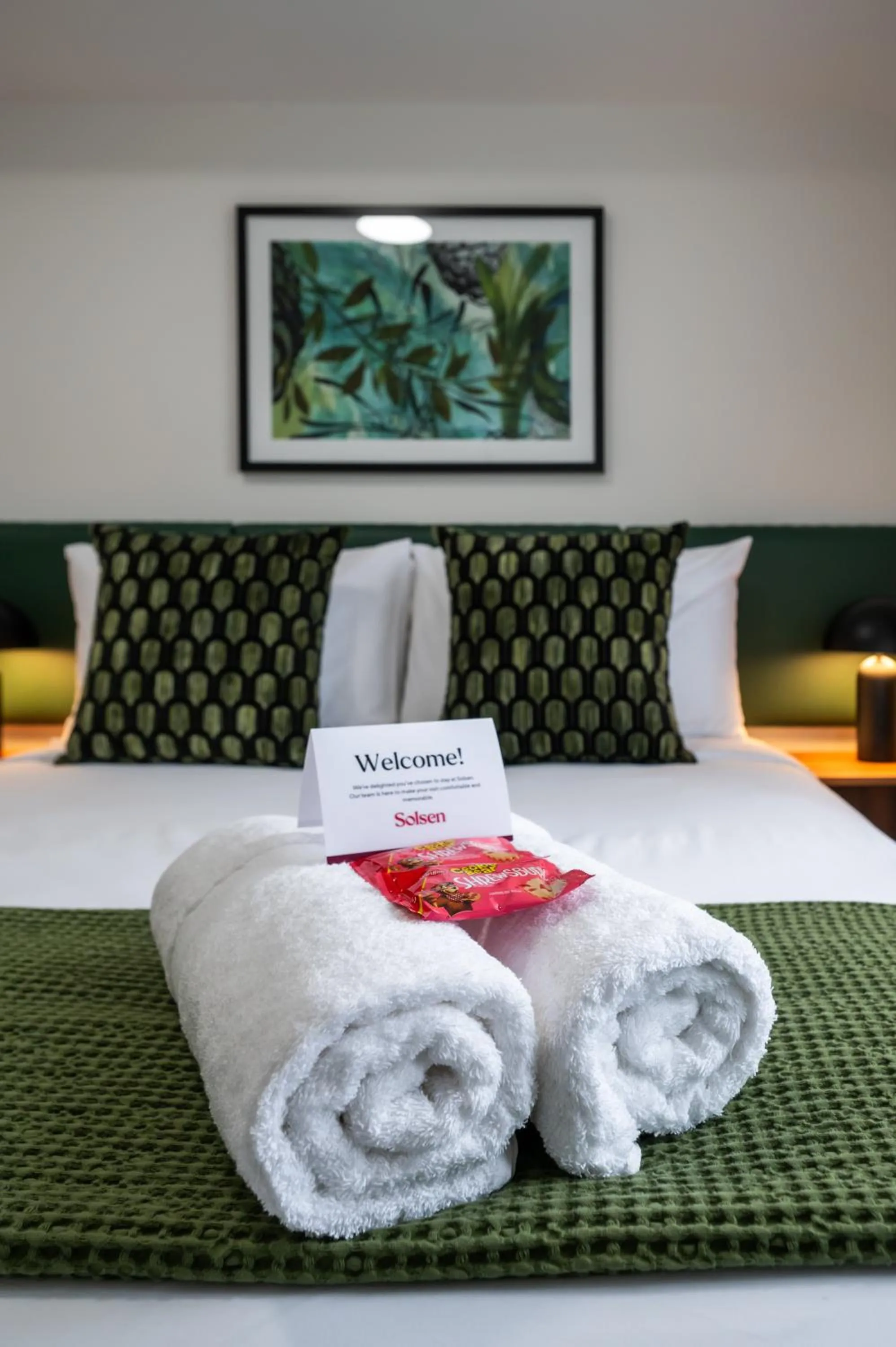 Bed in Solsen Flexi-Stay & Motel