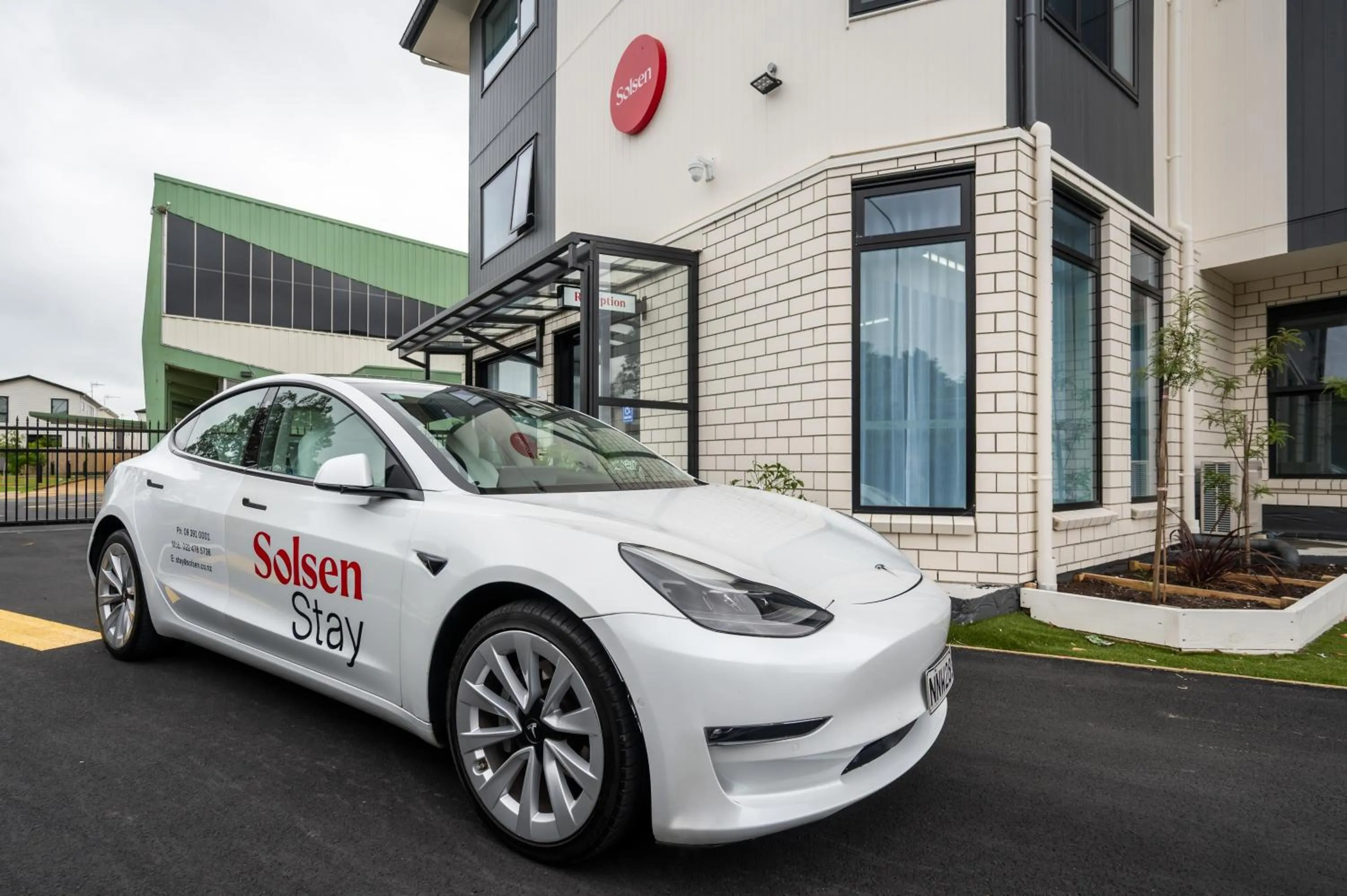 Property building in Solsen Flexi-Stay & Motel