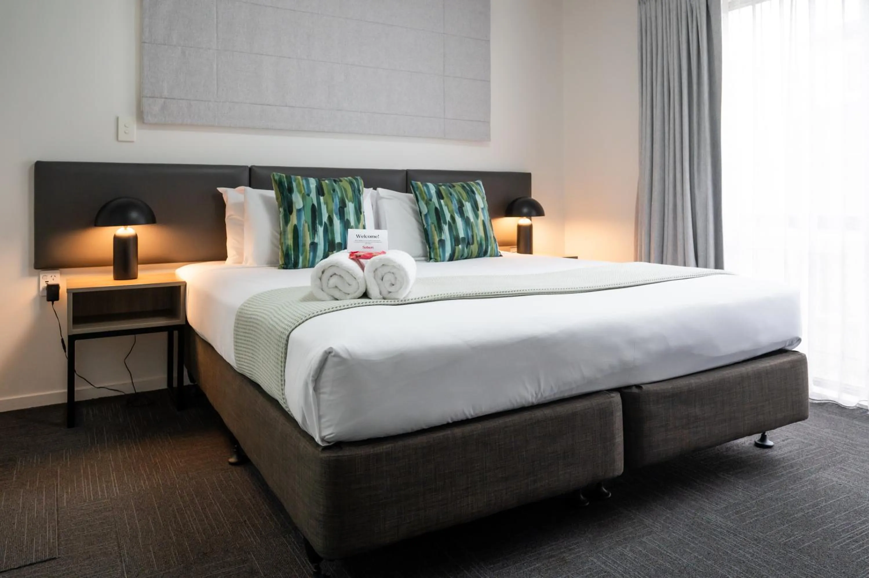 Bed in Solsen Flexi-Stay & Motel